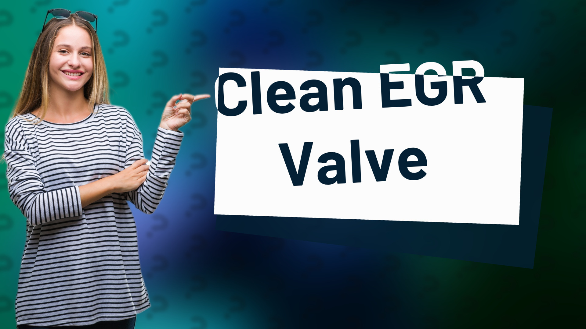 Clean EGR Valve