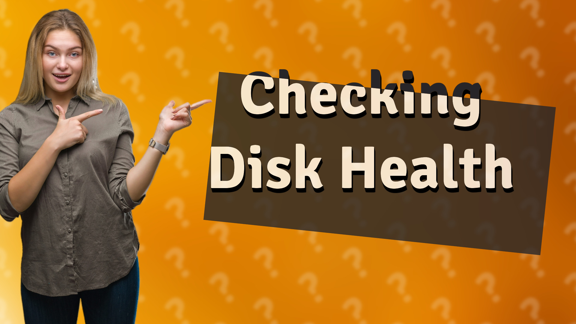 Checking Disk Health