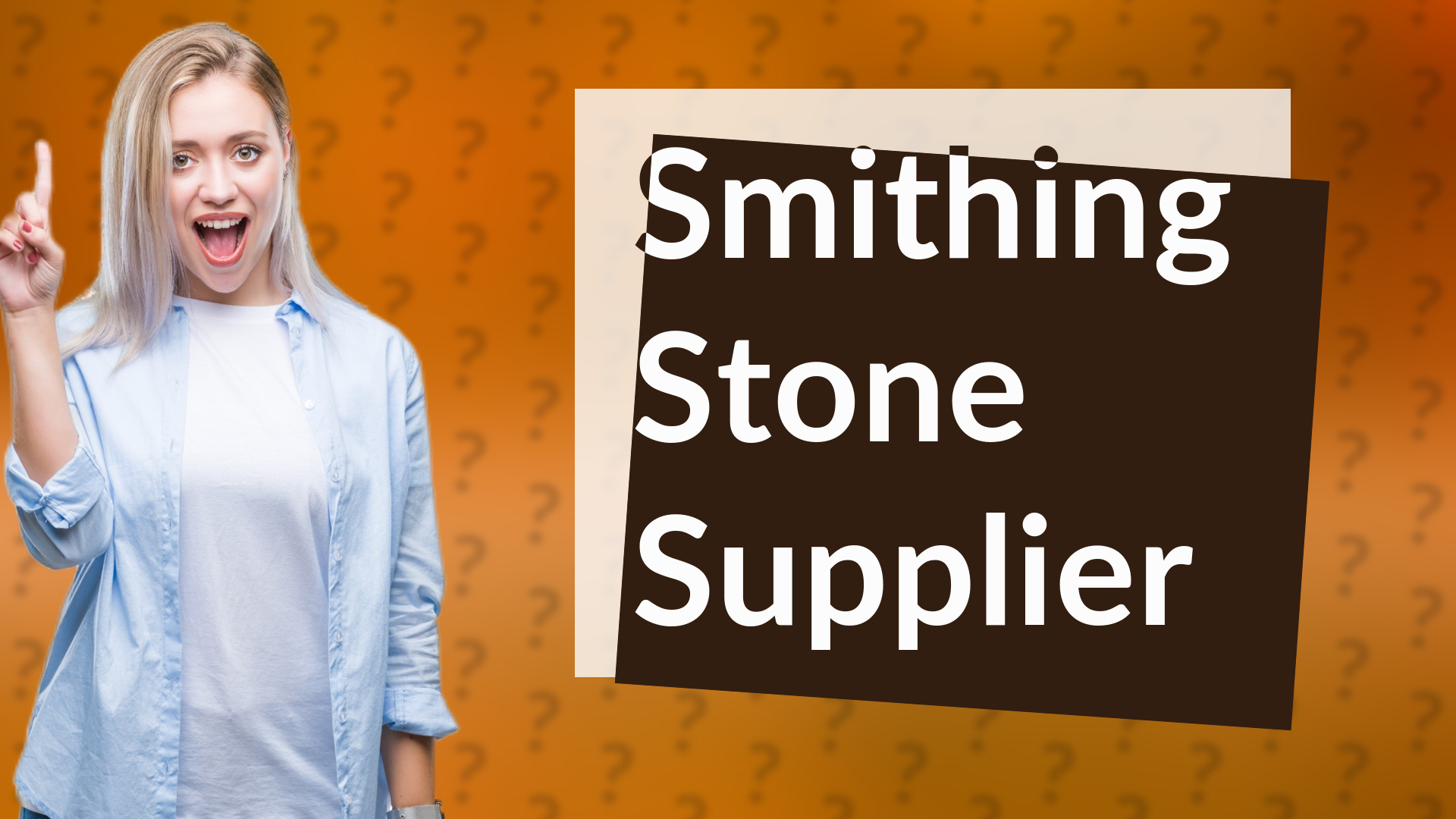 Smithing Stone Supplier