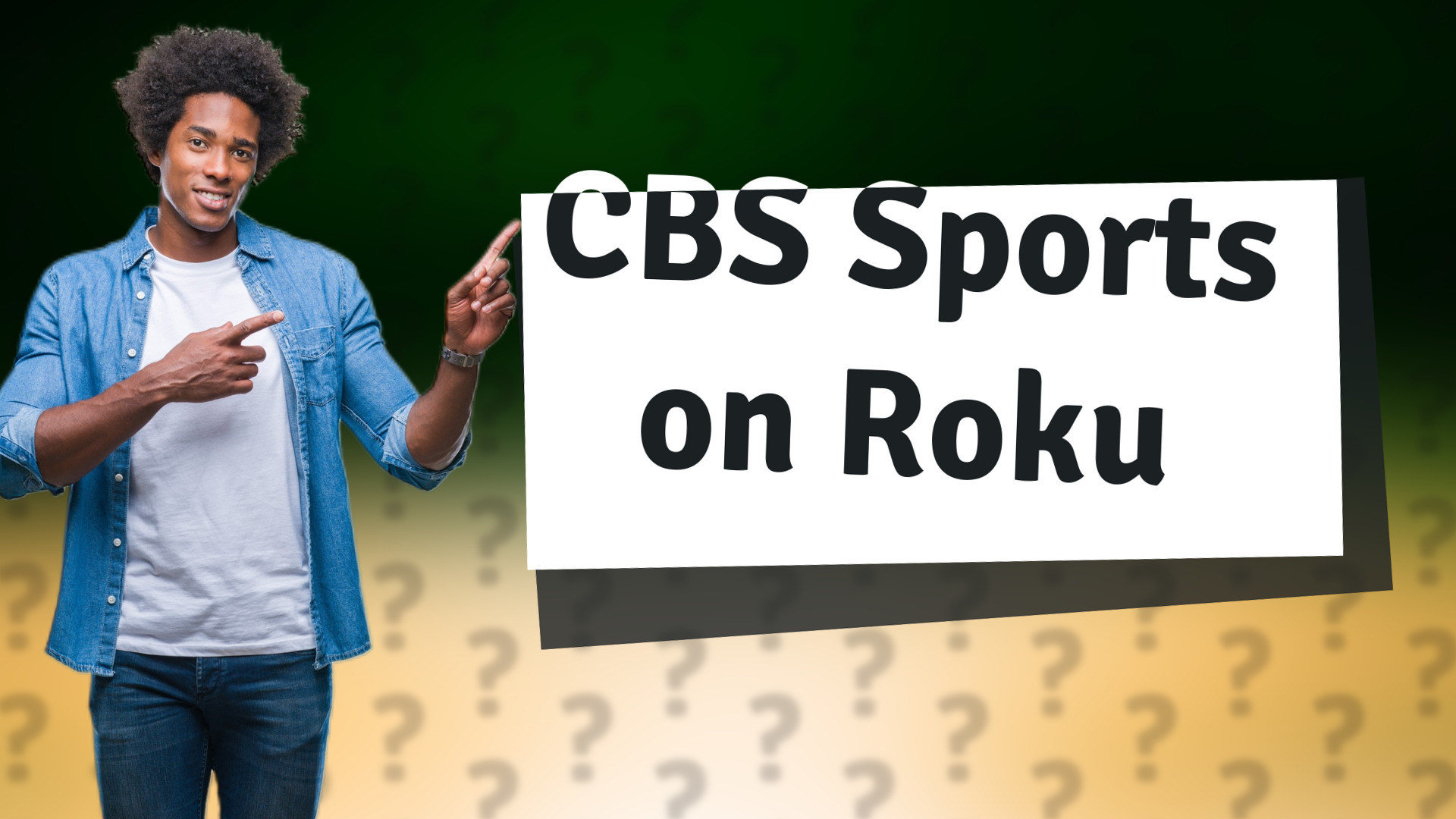 CBS Sports on Roku