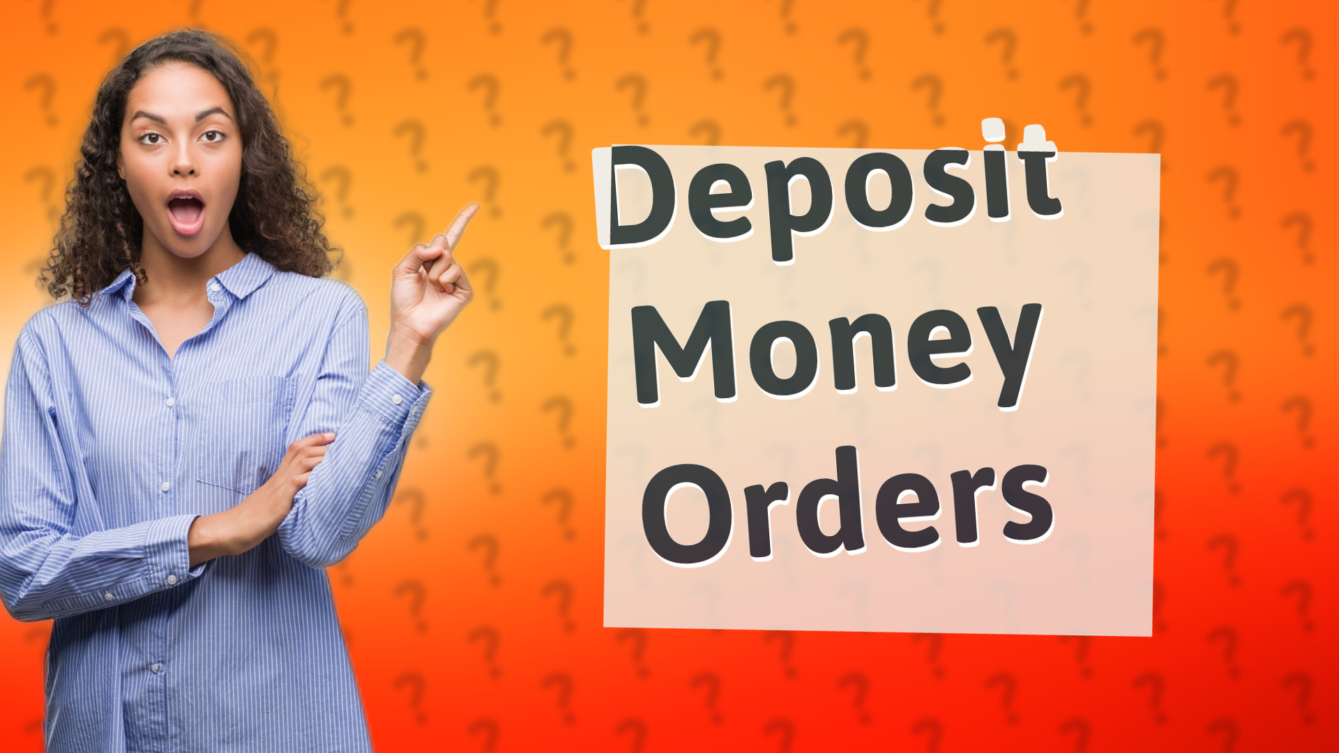 Deposit Money Orders