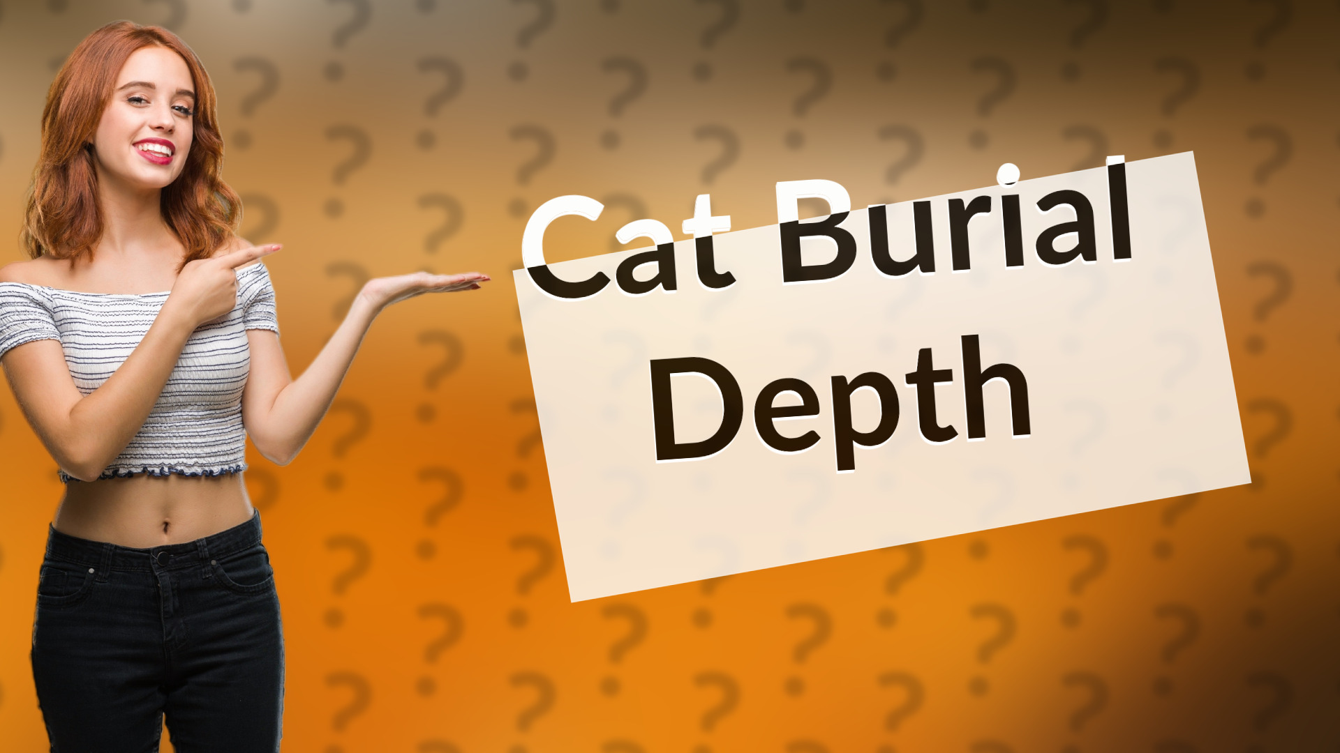 Cat Burial Depth
