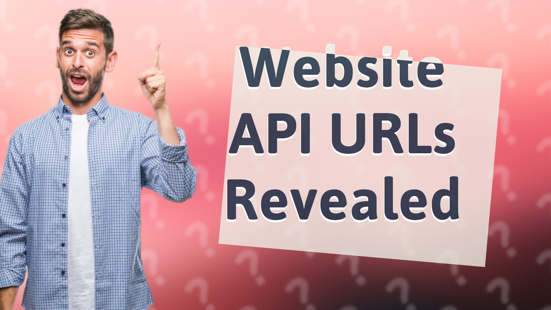 Website API URLs Revealed