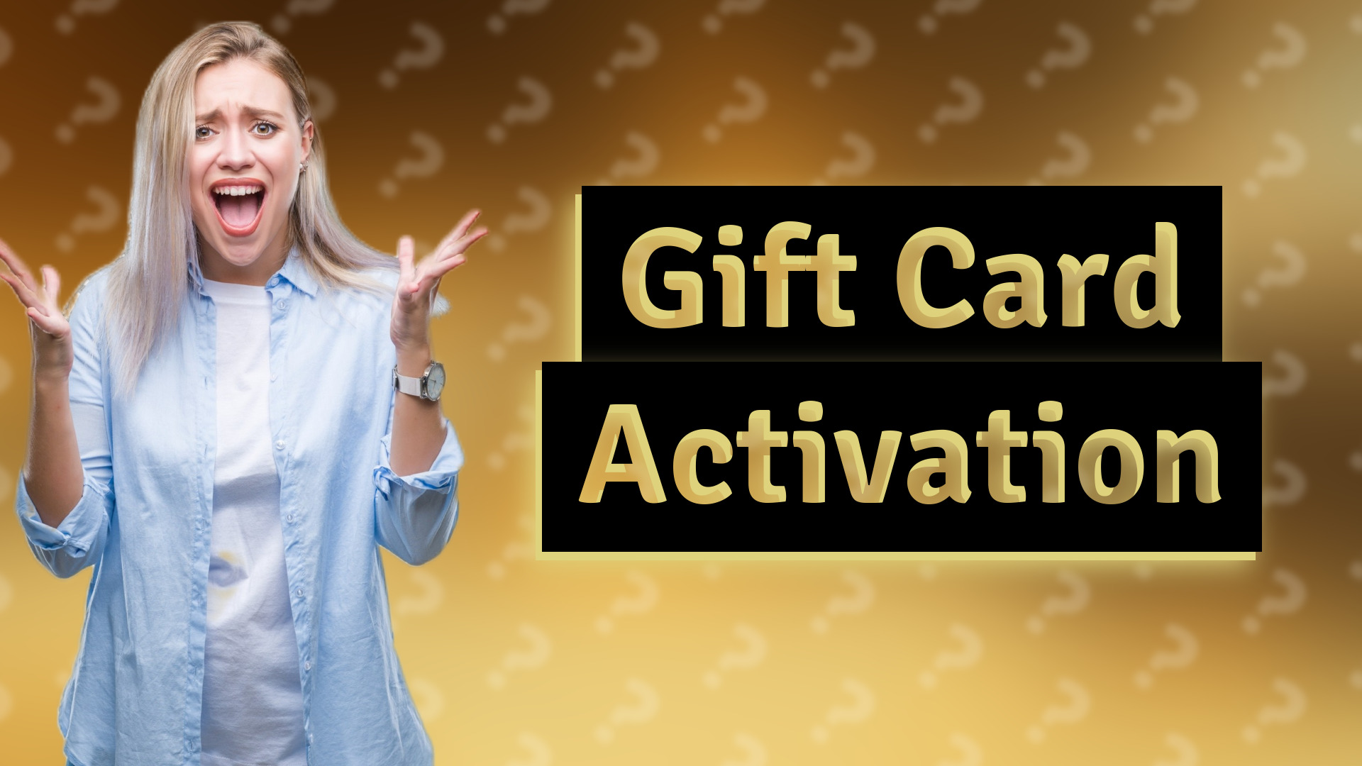 Gift Card Activation