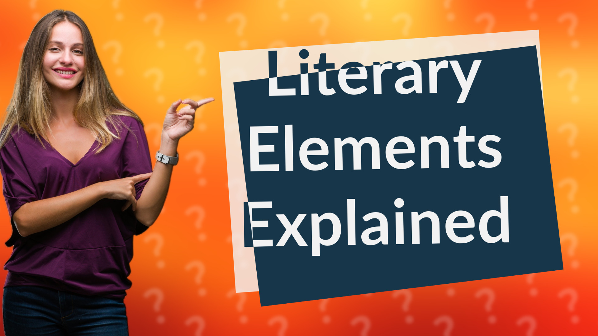Literary Elements Explained