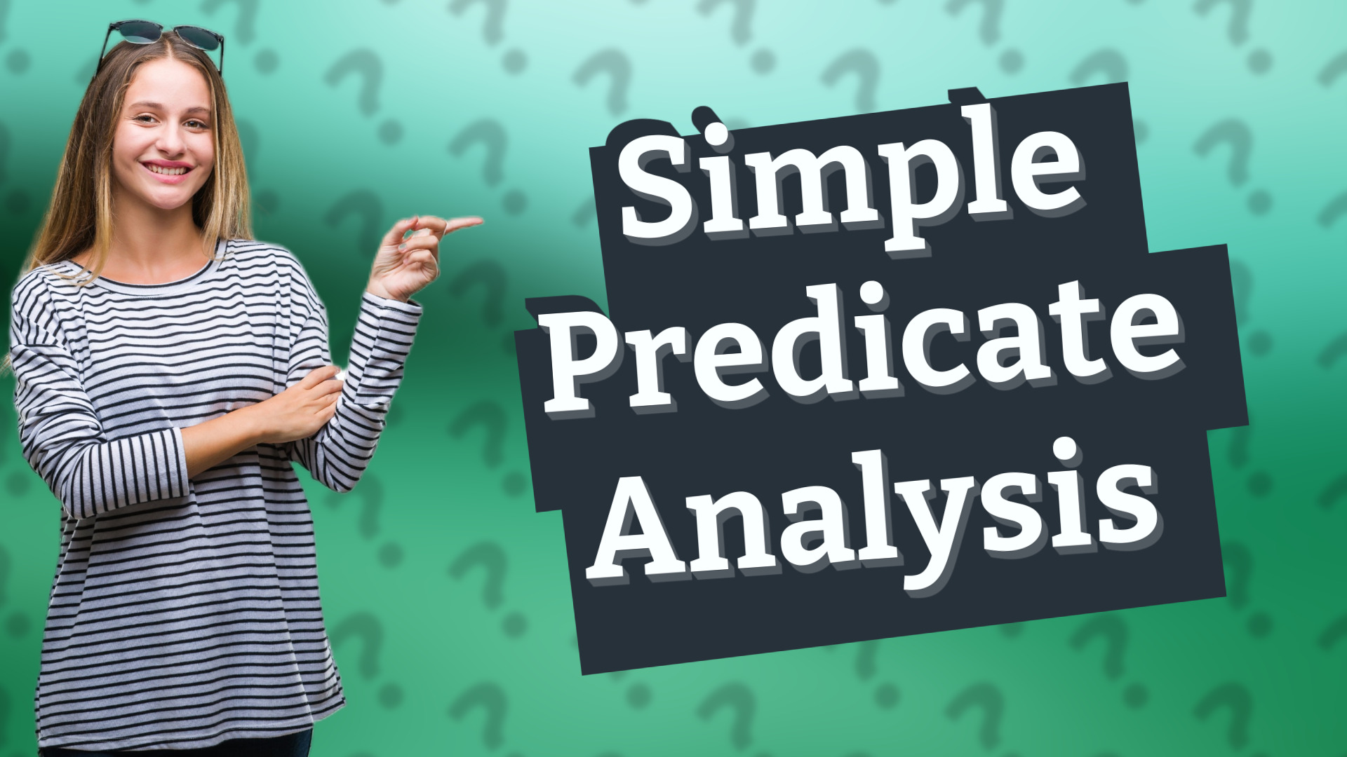 Simple Predicate Analysis