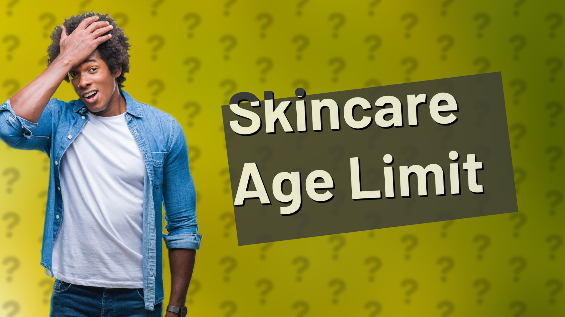 Skincare Age Limit