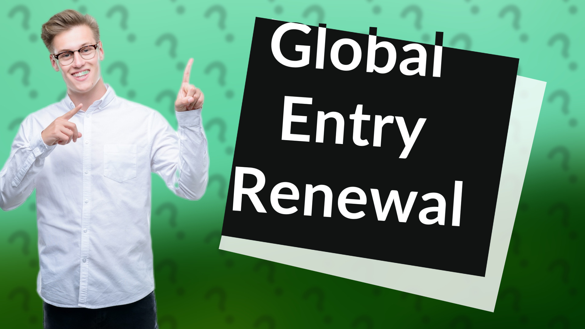 Global Entry Renewal