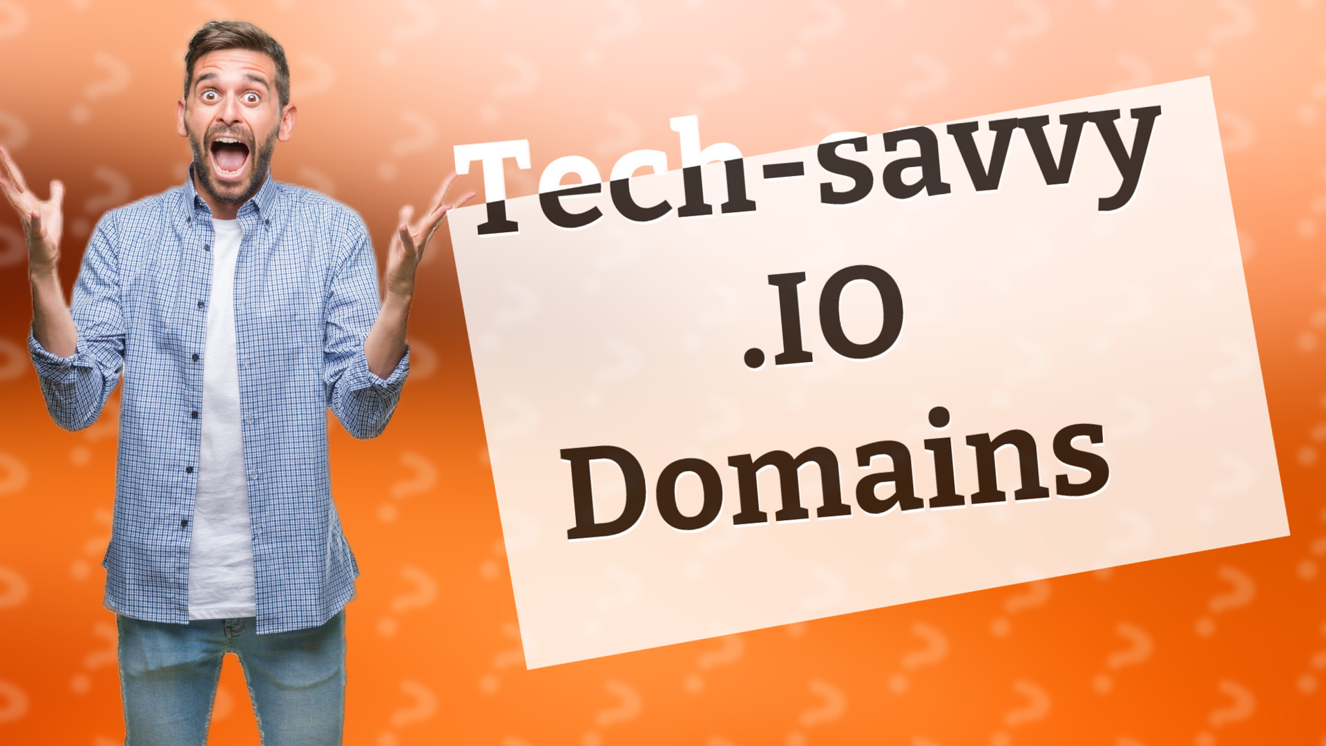 Tech-savvy .IO Domains