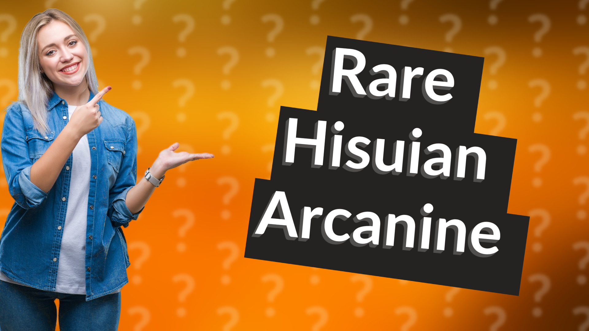 Rare Hisuian Arcanine