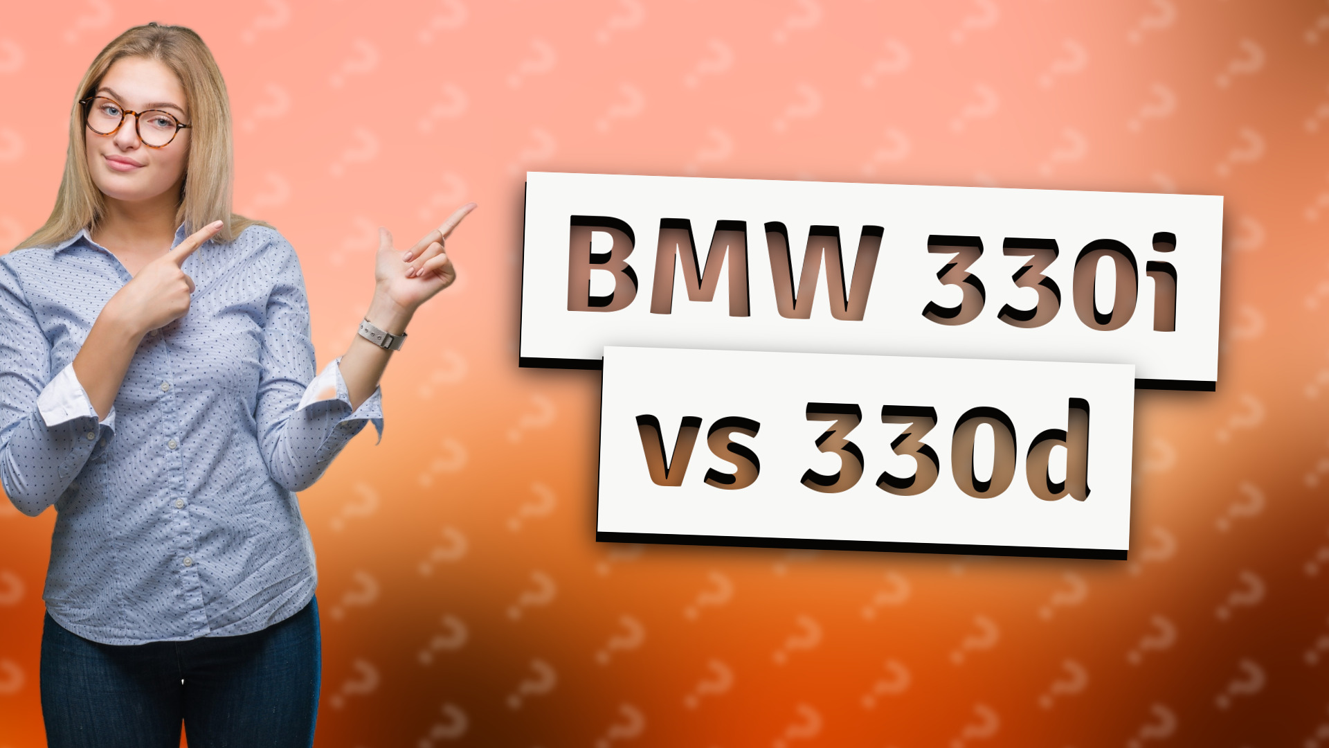 BMW 330i vs 330d