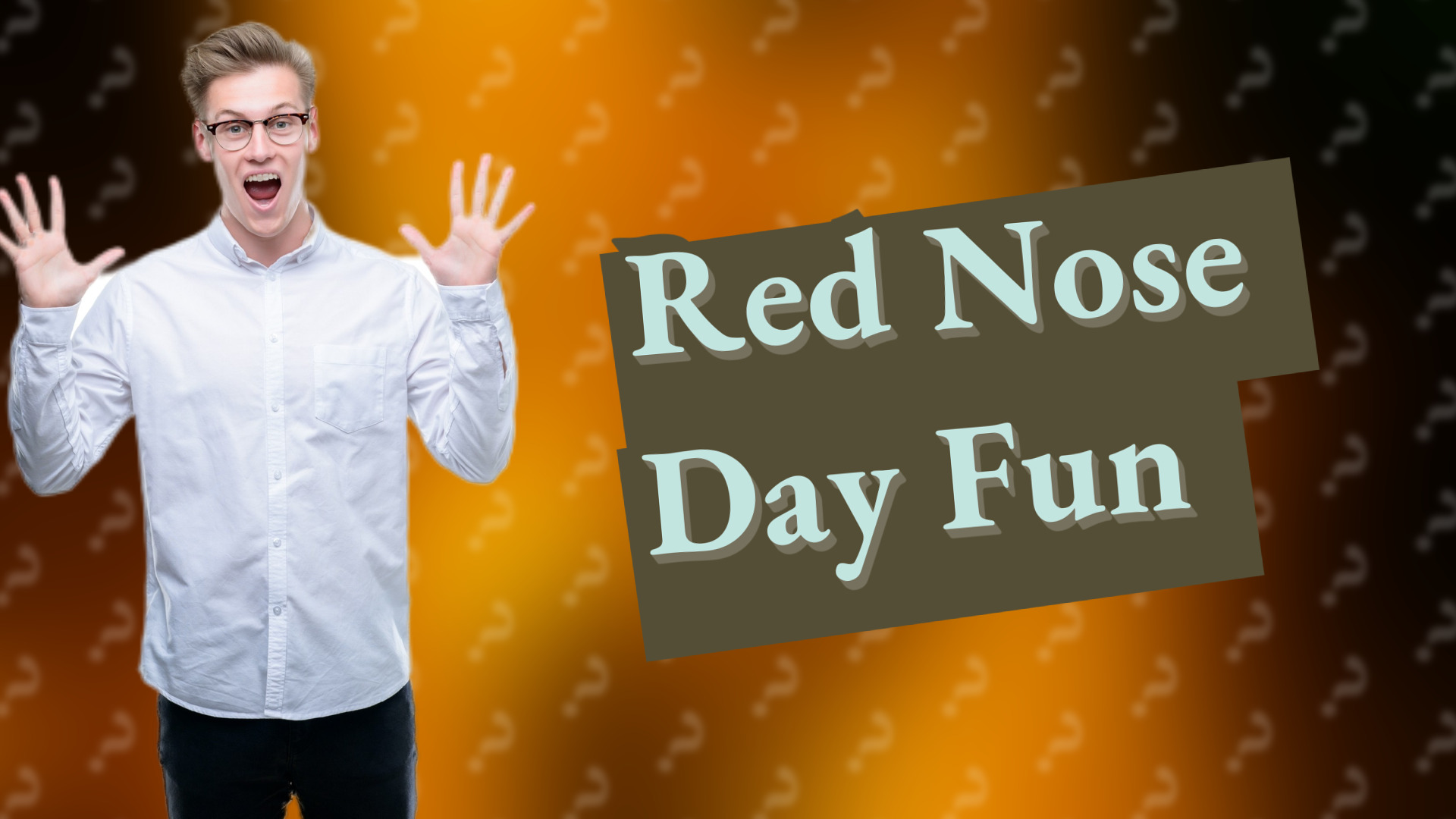 Red Nose Day Fun