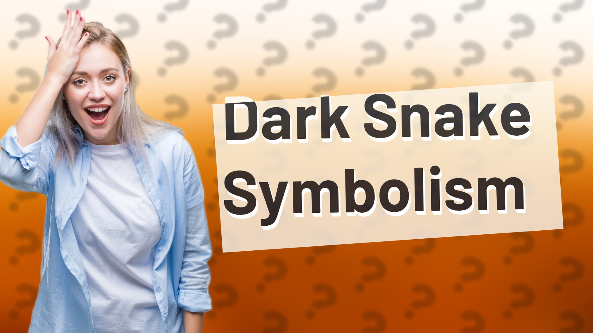 Dark Snake Symbolism