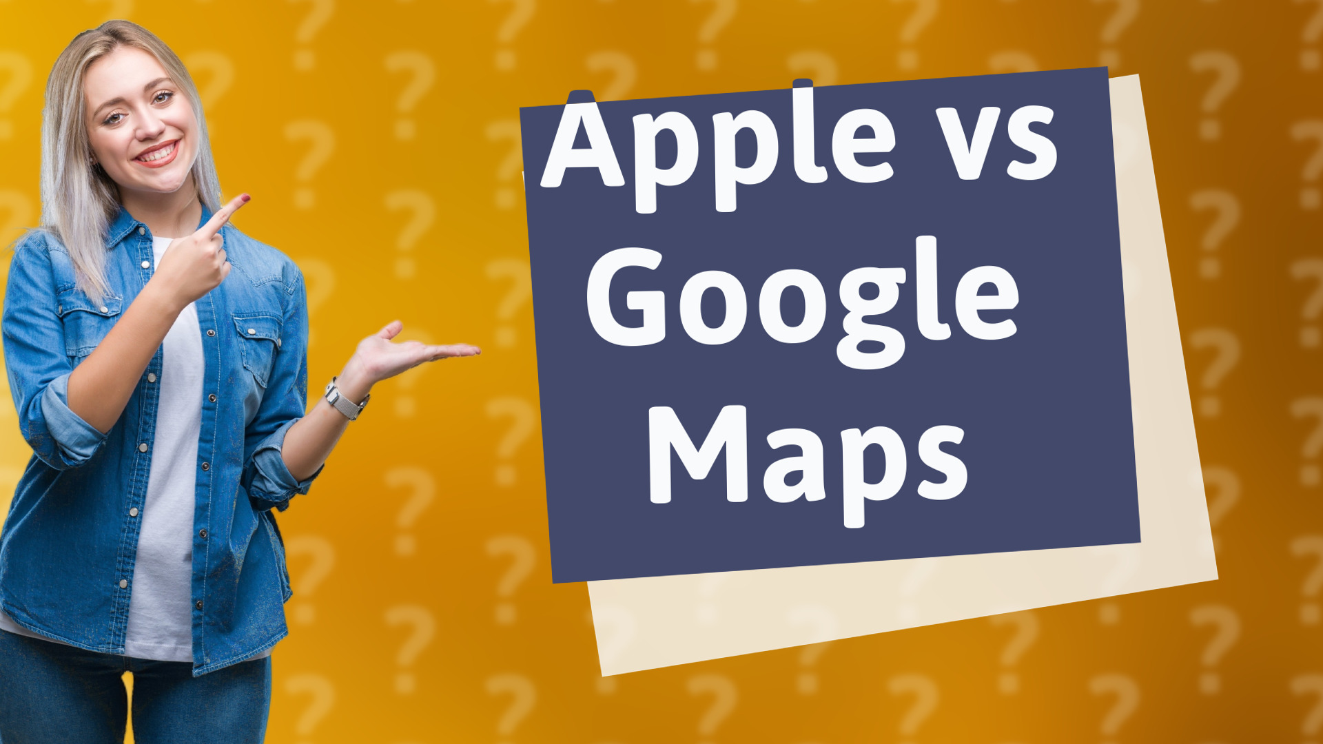 Apple vs Google Maps