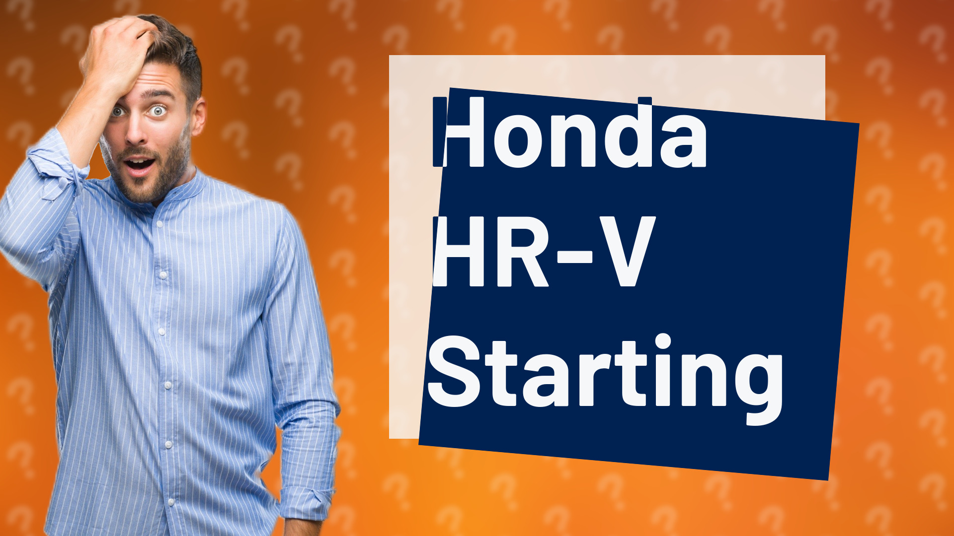 Honda HR-V Starting