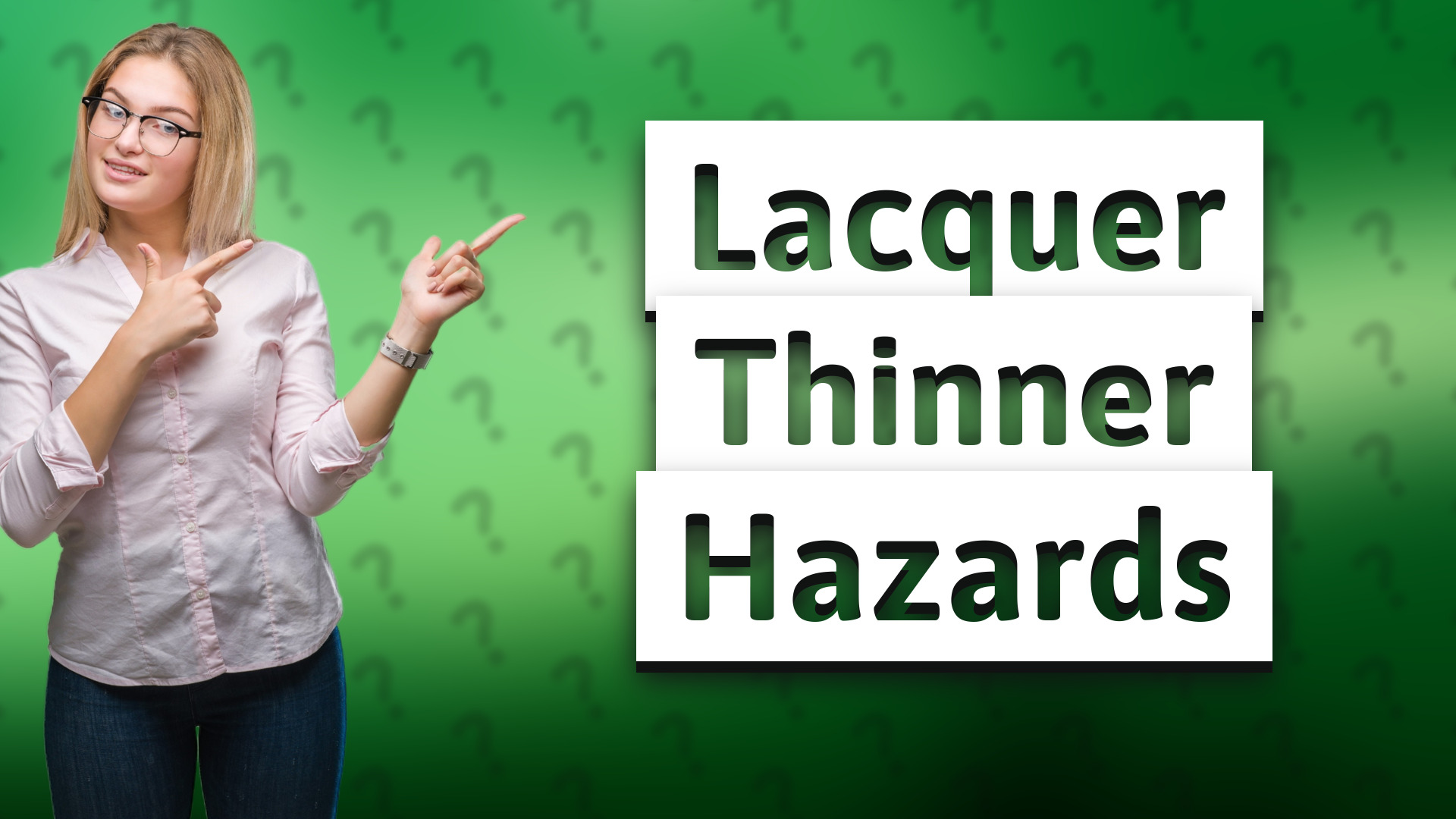 Lacquer Thinner Hazards
