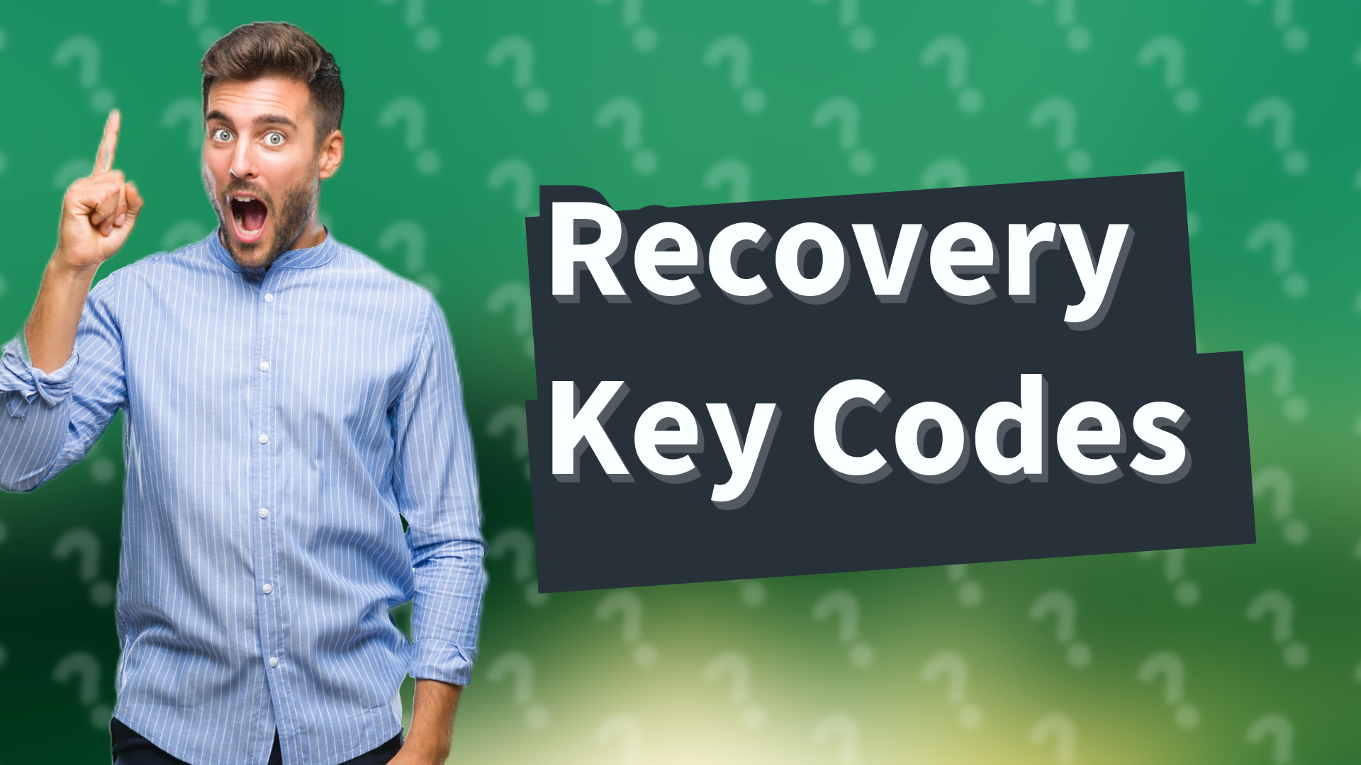 Recovery Key Codes