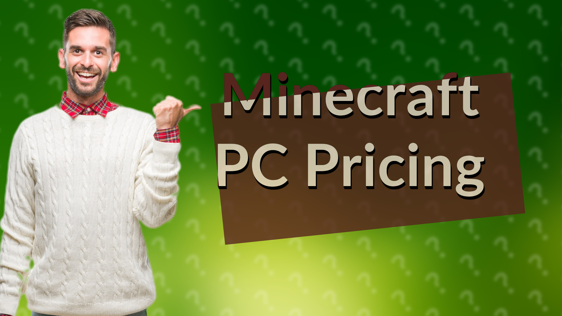 Minecraft PC Pricing