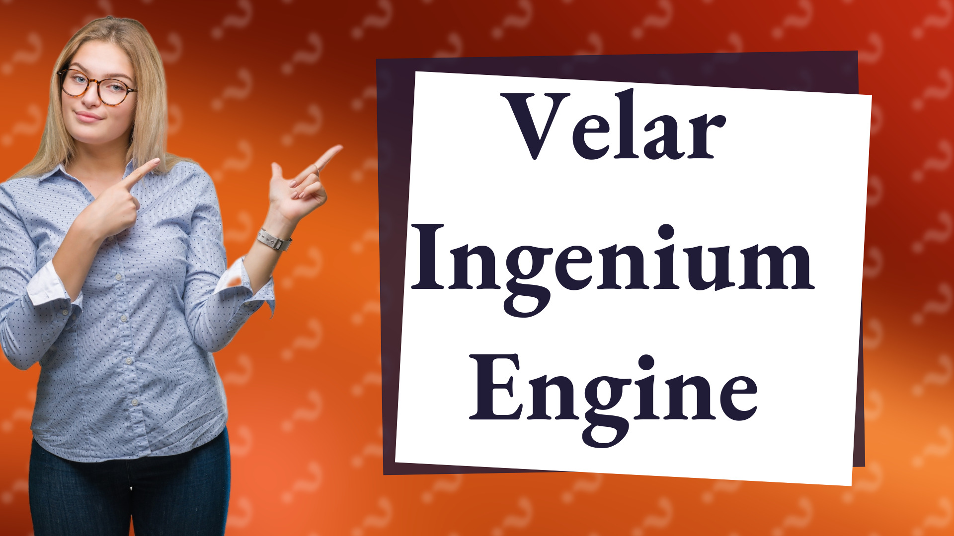 Velar Ingenium Engine