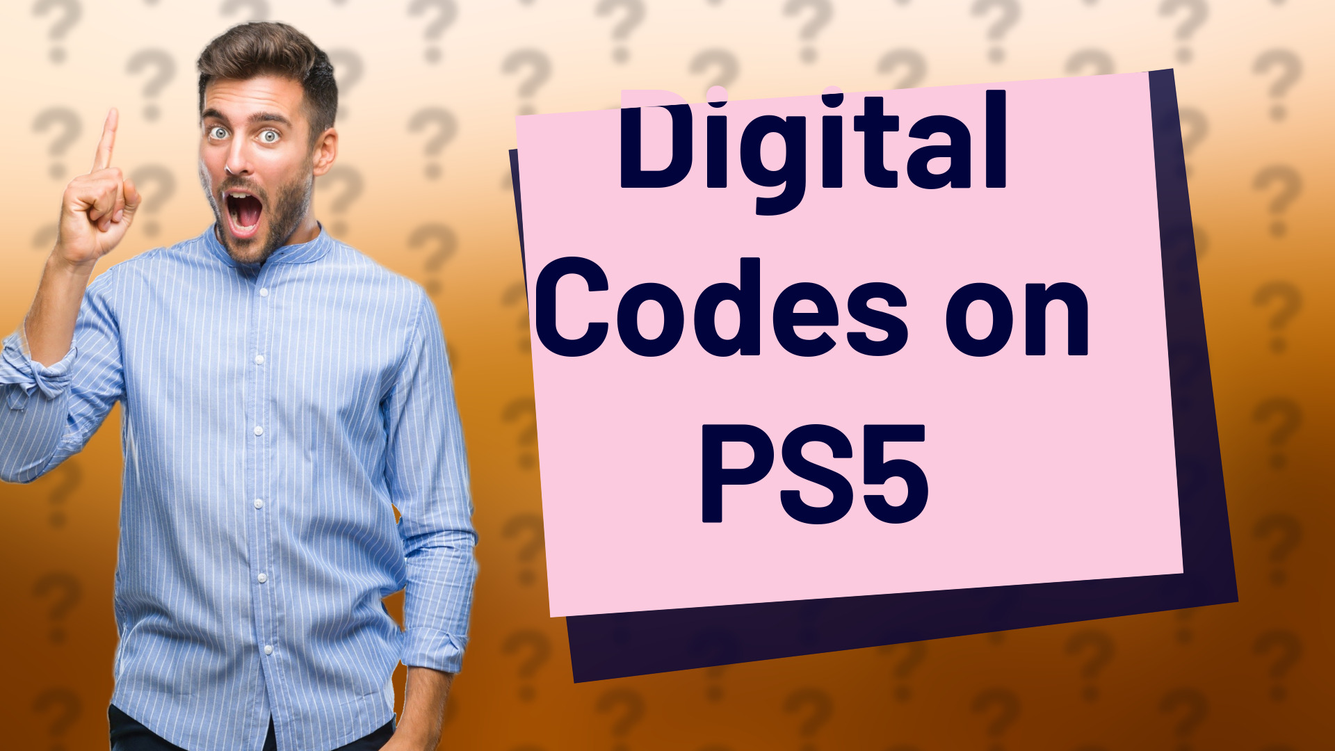 Digital Codes on PS5