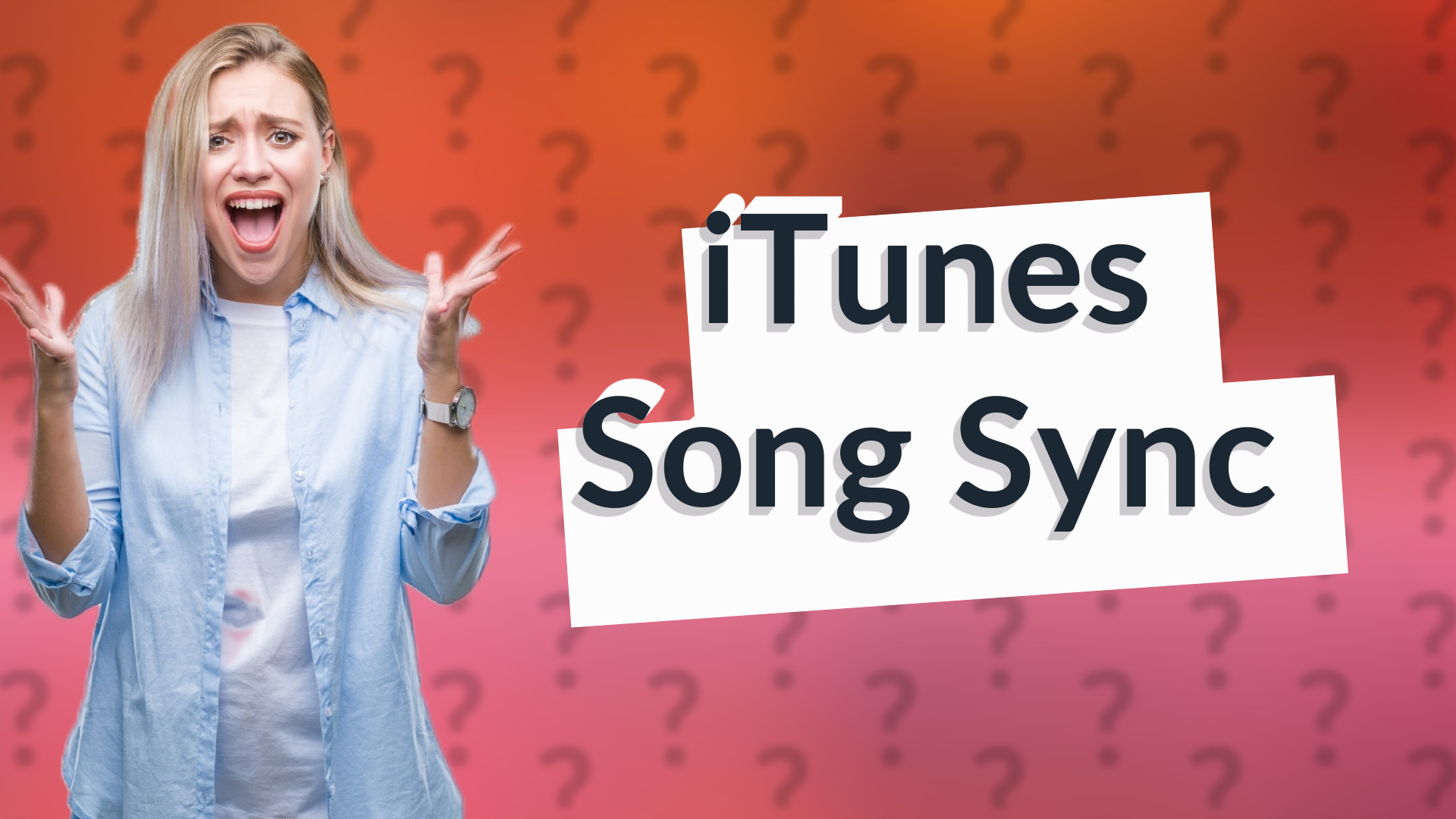 iTunes Song Sync