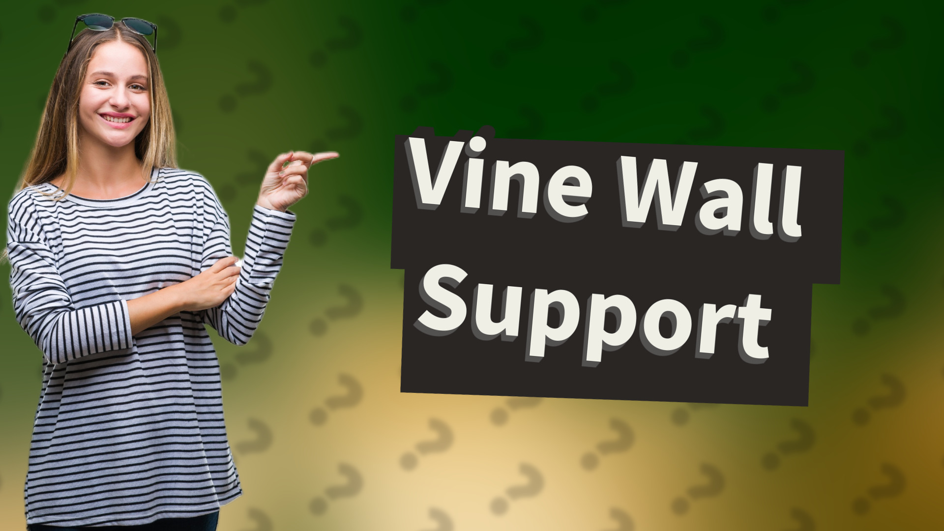 Vine Wall Support