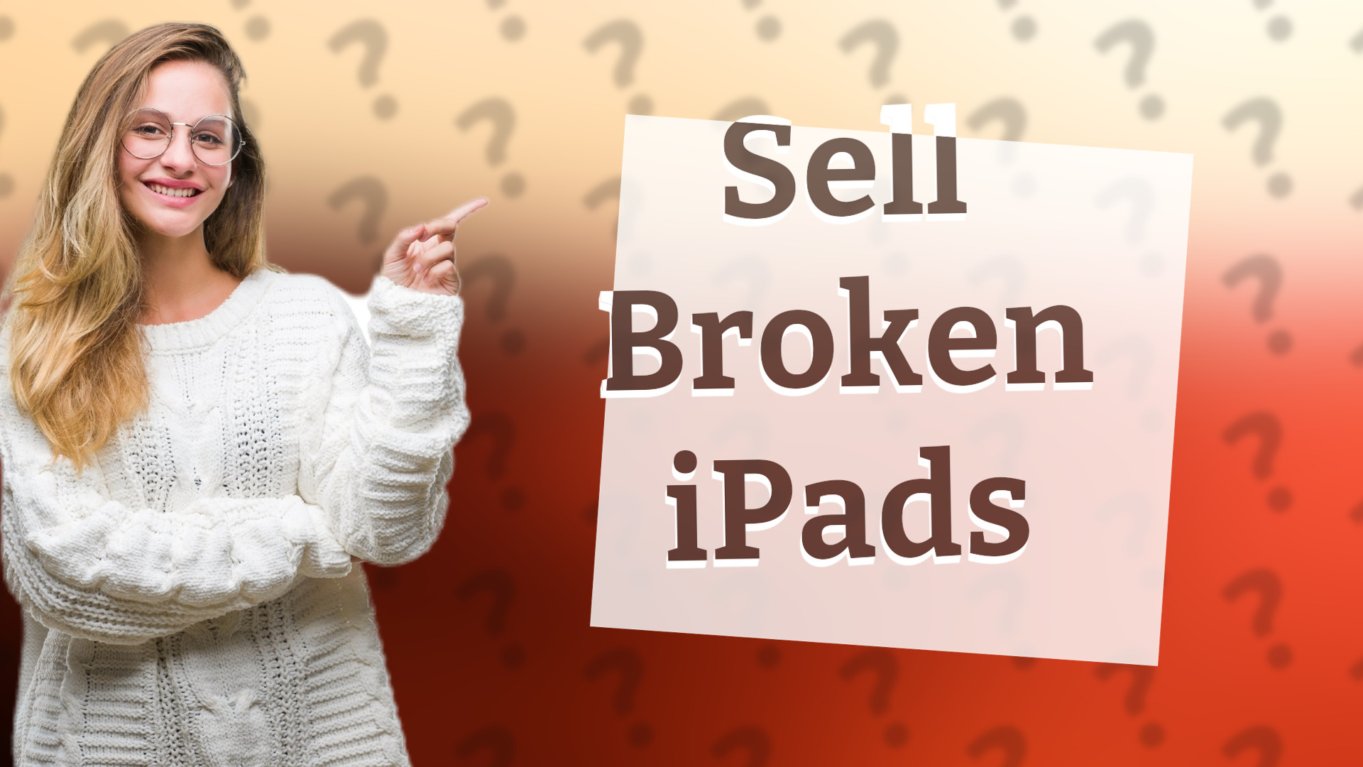 Sell Broken iPads