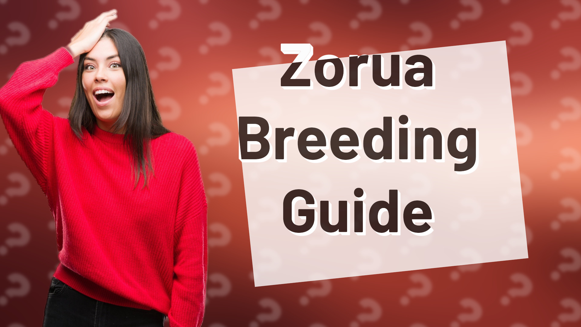 Zorua Breeding Guide