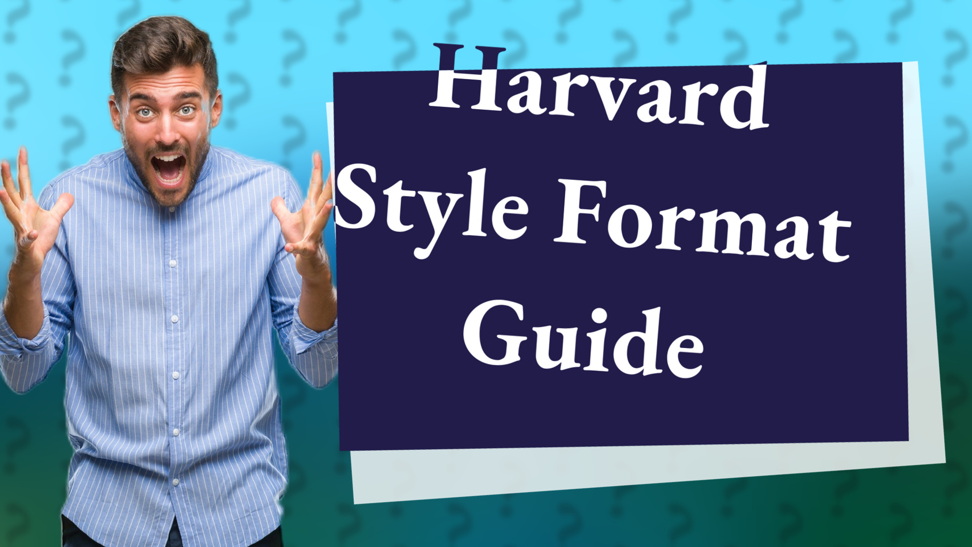 Harvard Style Format Guide