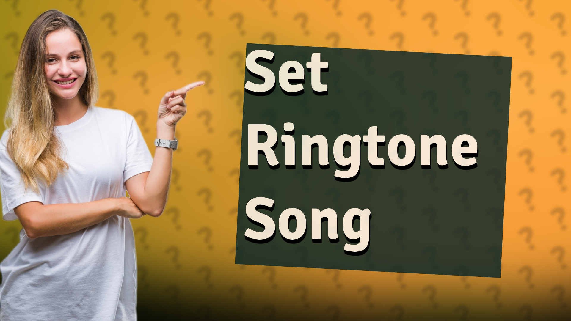 Set Ringtone Song