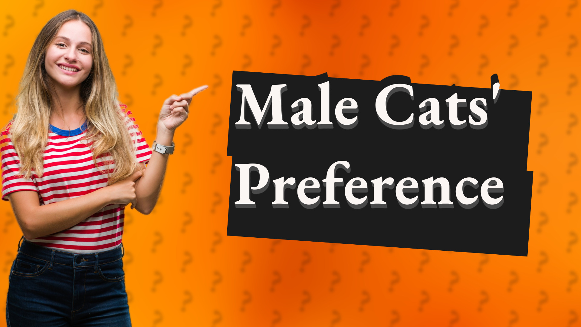 Male Cats' Preference