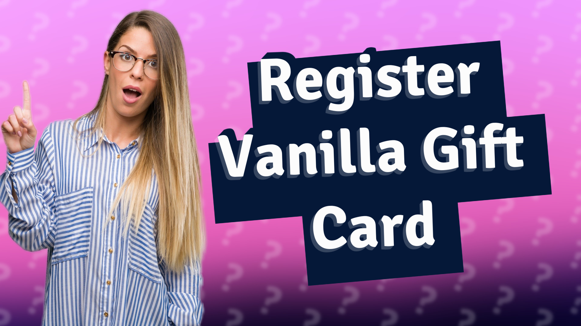 Register Vanilla Gift Card