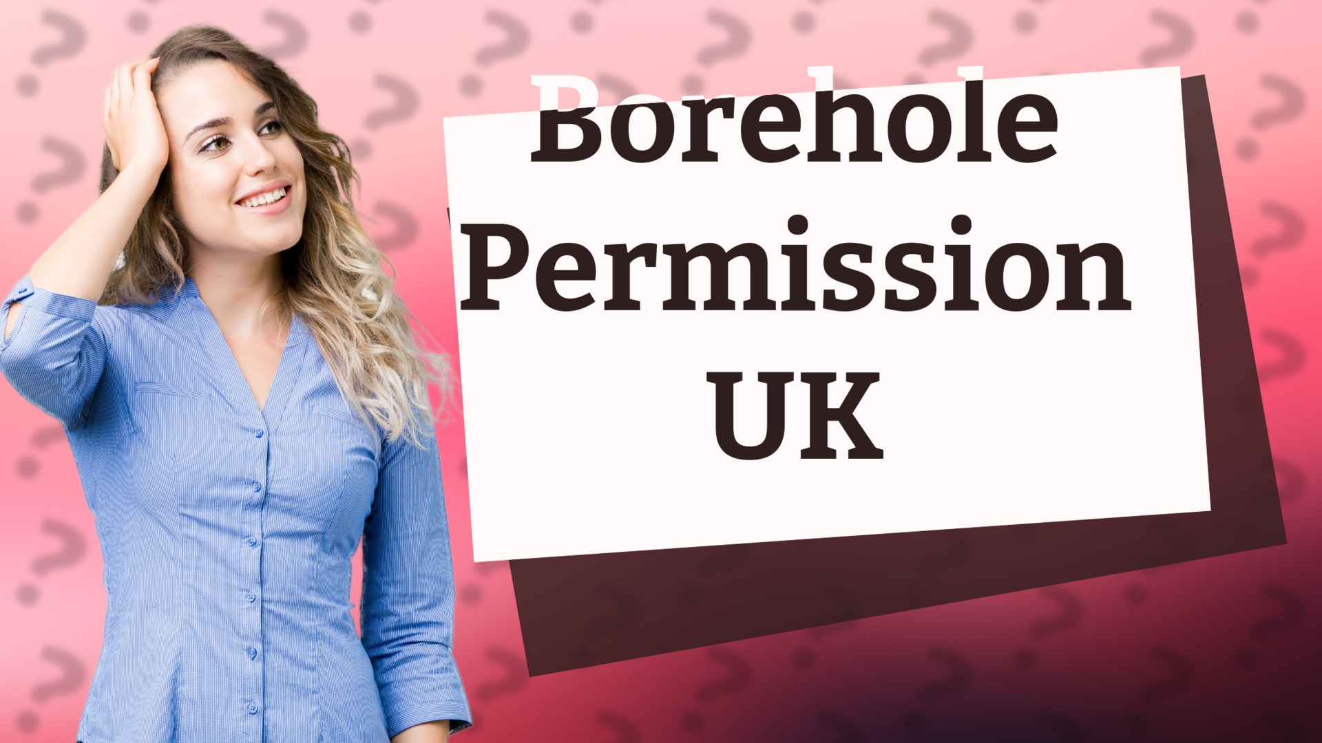 Borehole Permission UK