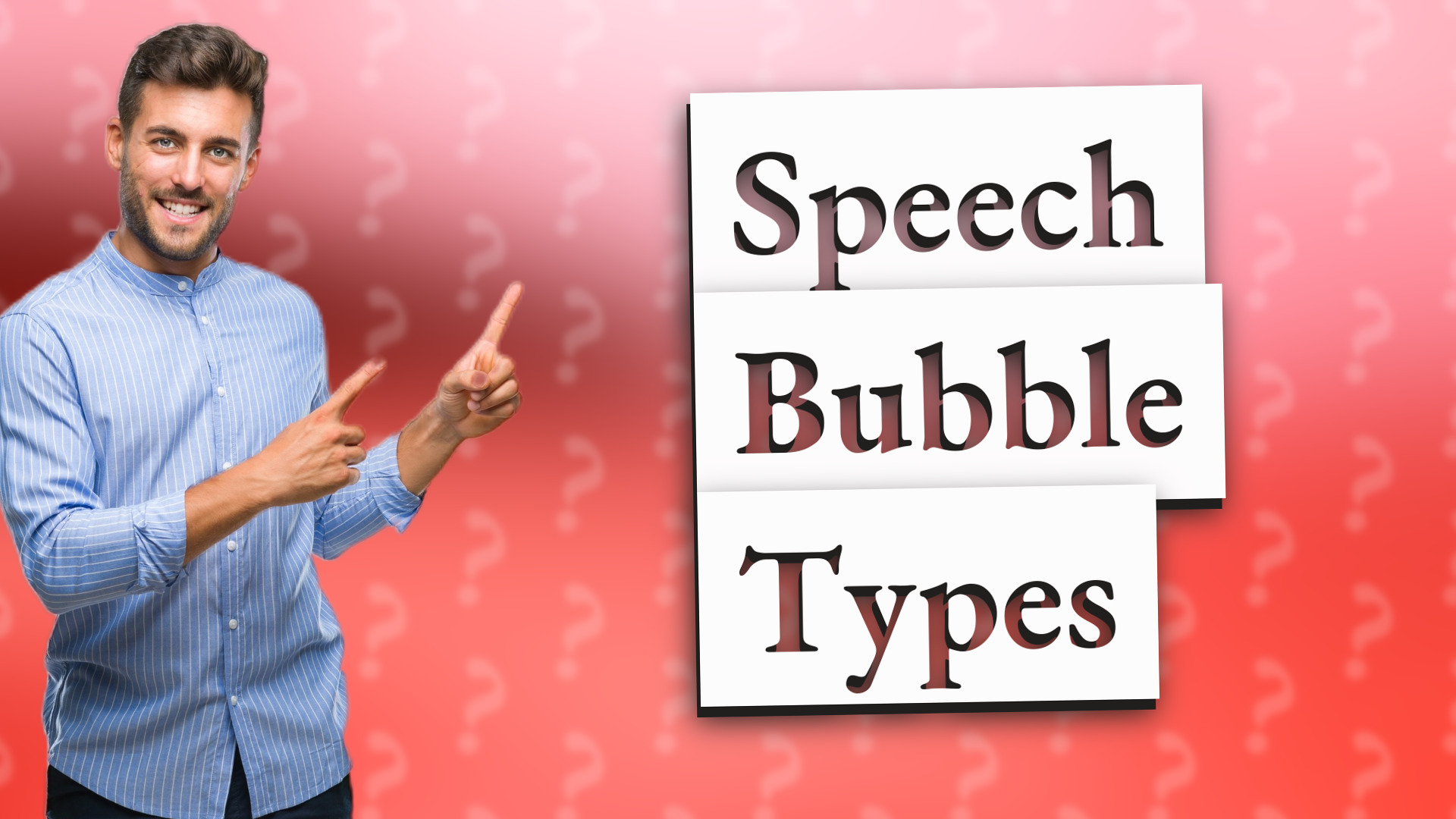 Speech Bubble Types