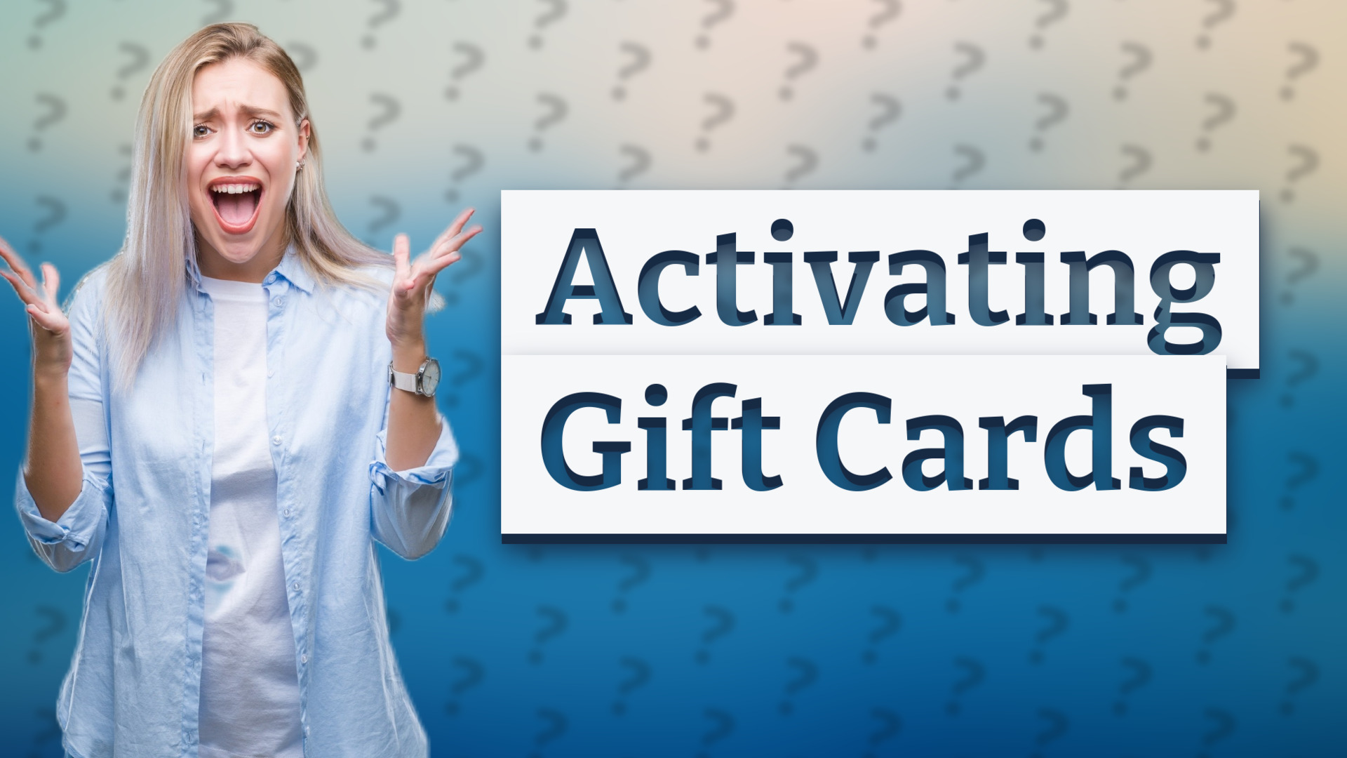 Activating Gift Cards