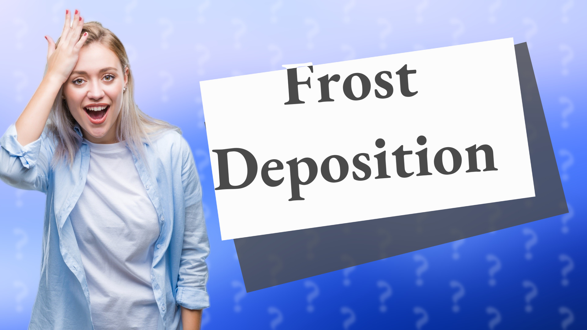 Frost Deposition