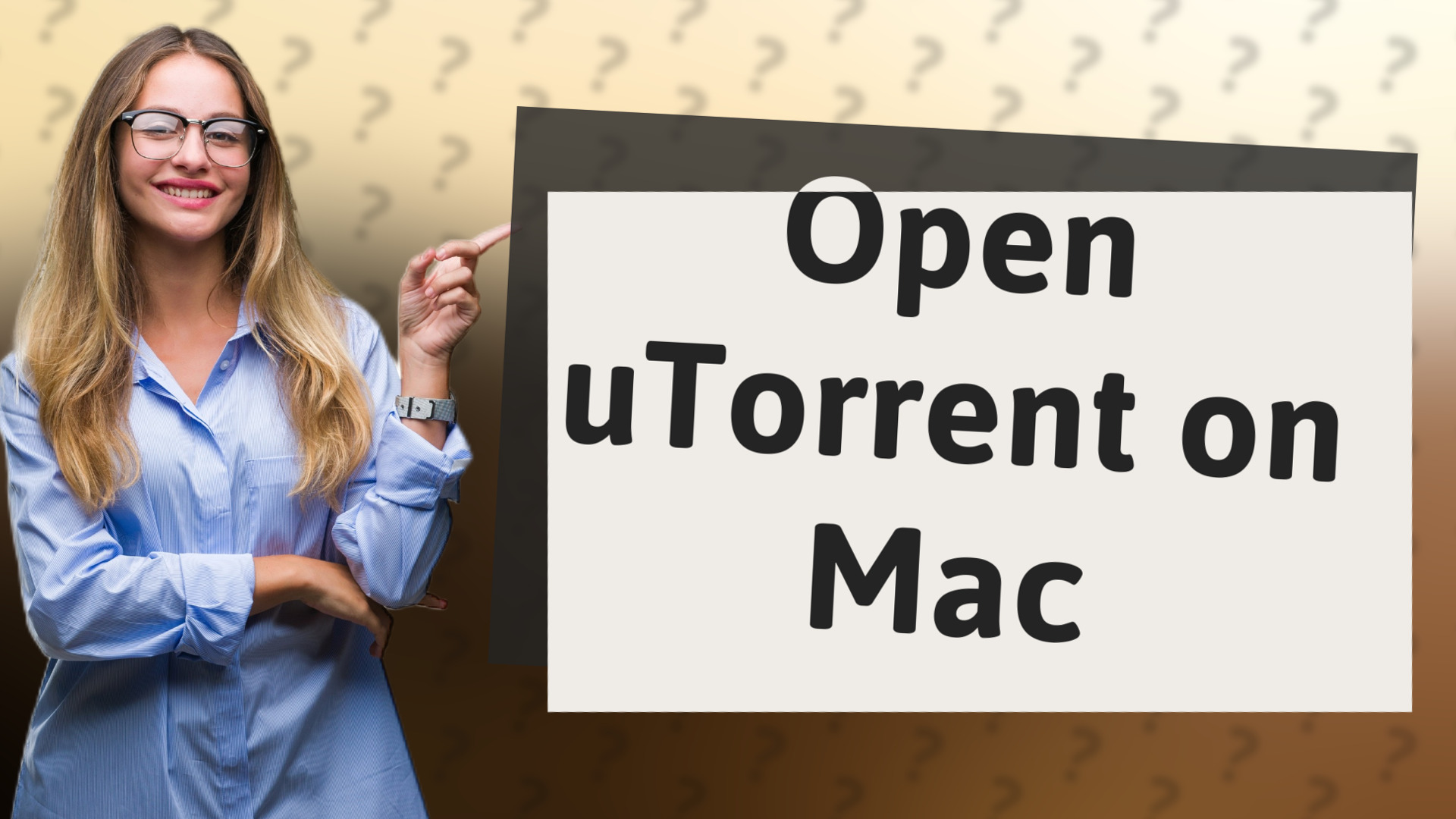 Open uTorrent on Mac