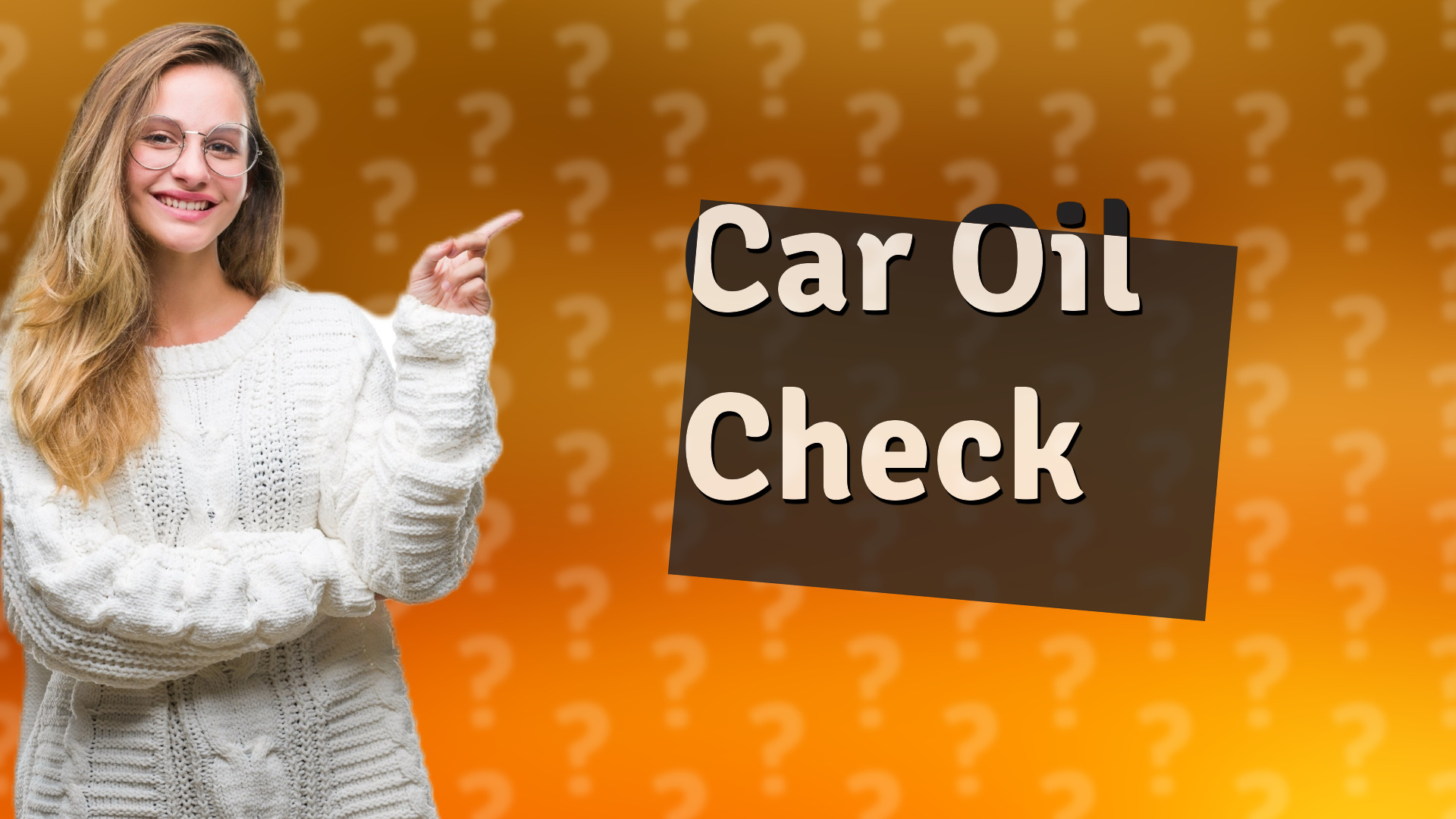 Car Oil Check
