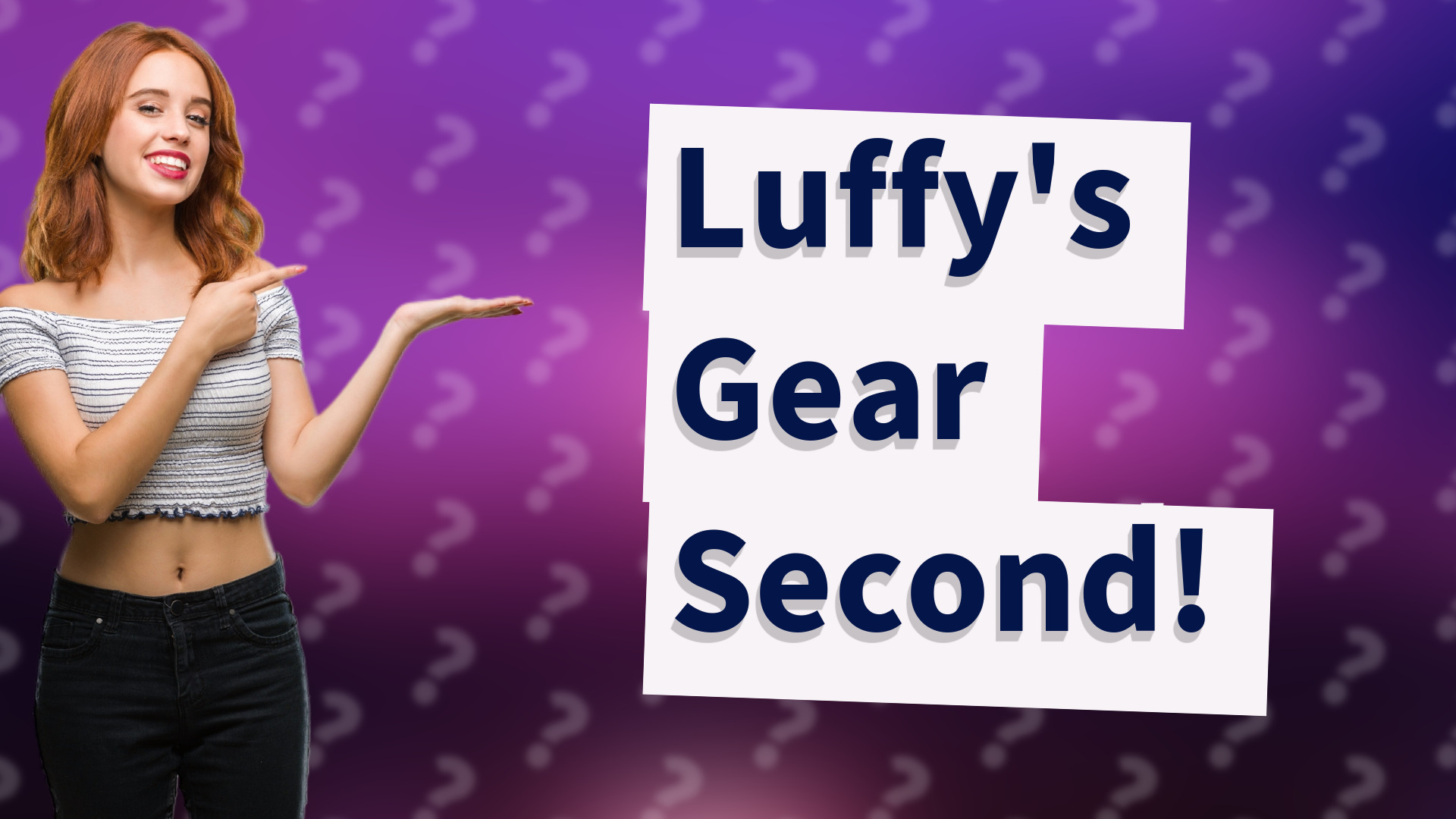 Luffy's Gear Second!