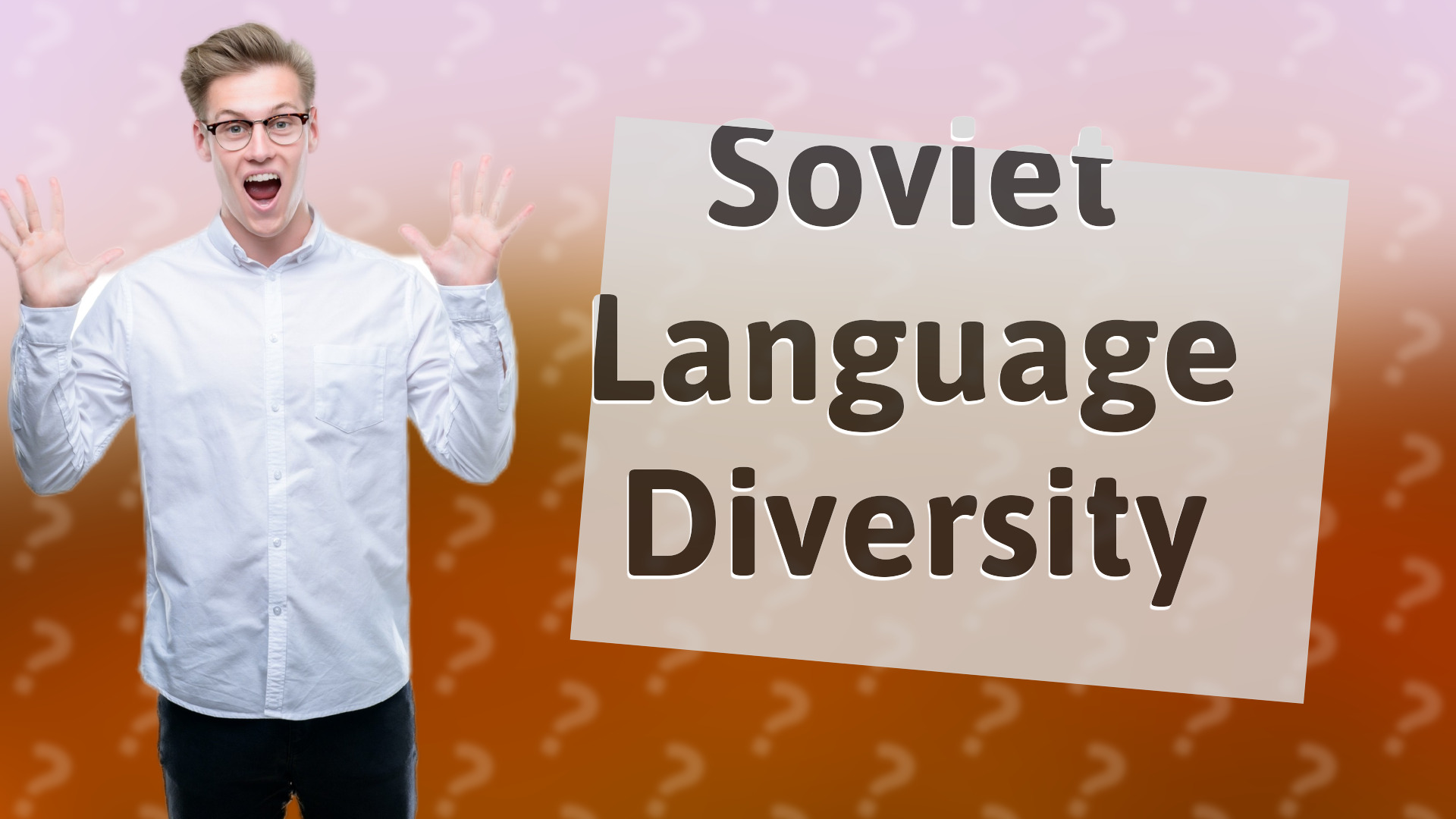 Soviet Language Diversity