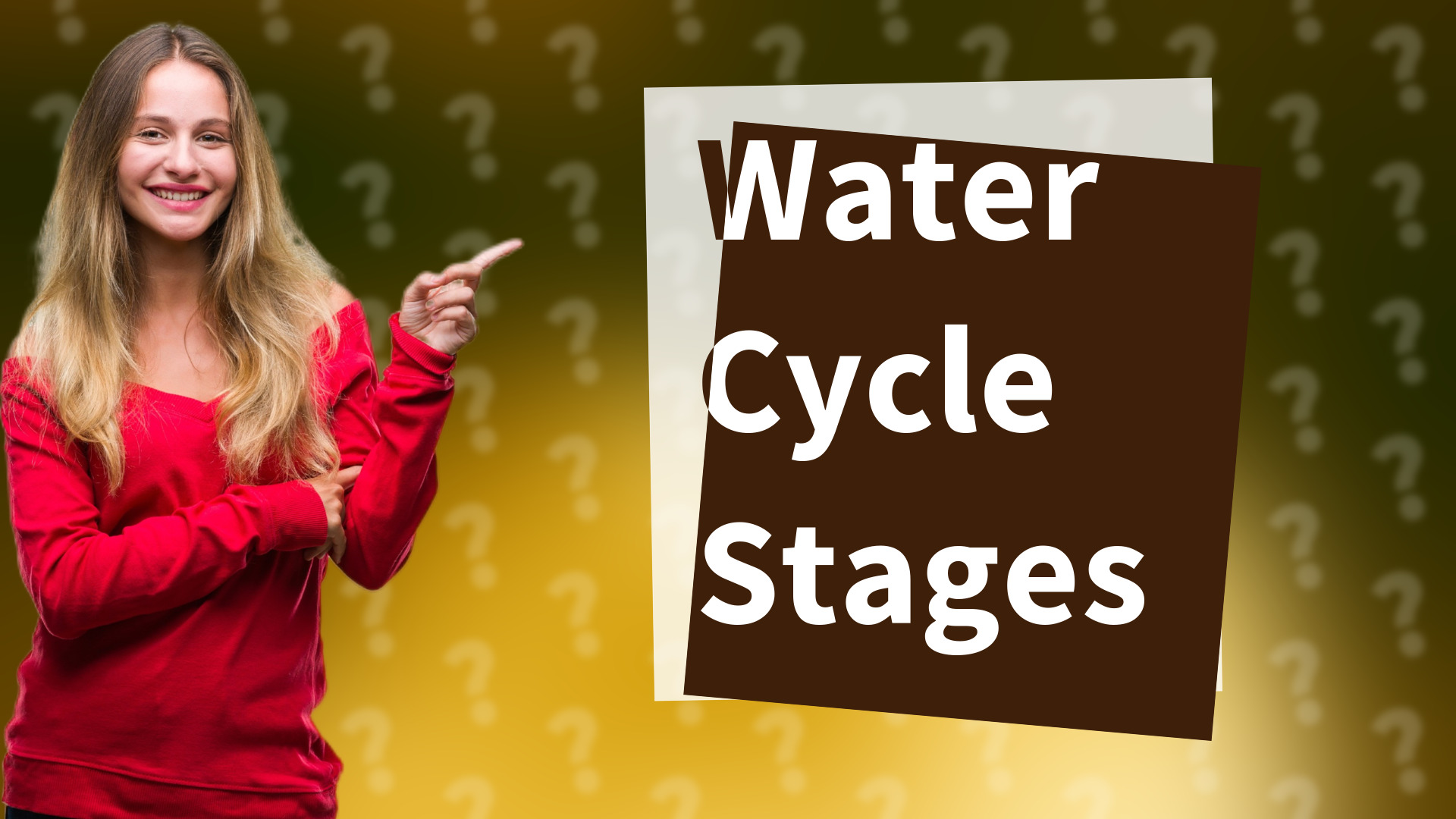 Water Cycle Stages