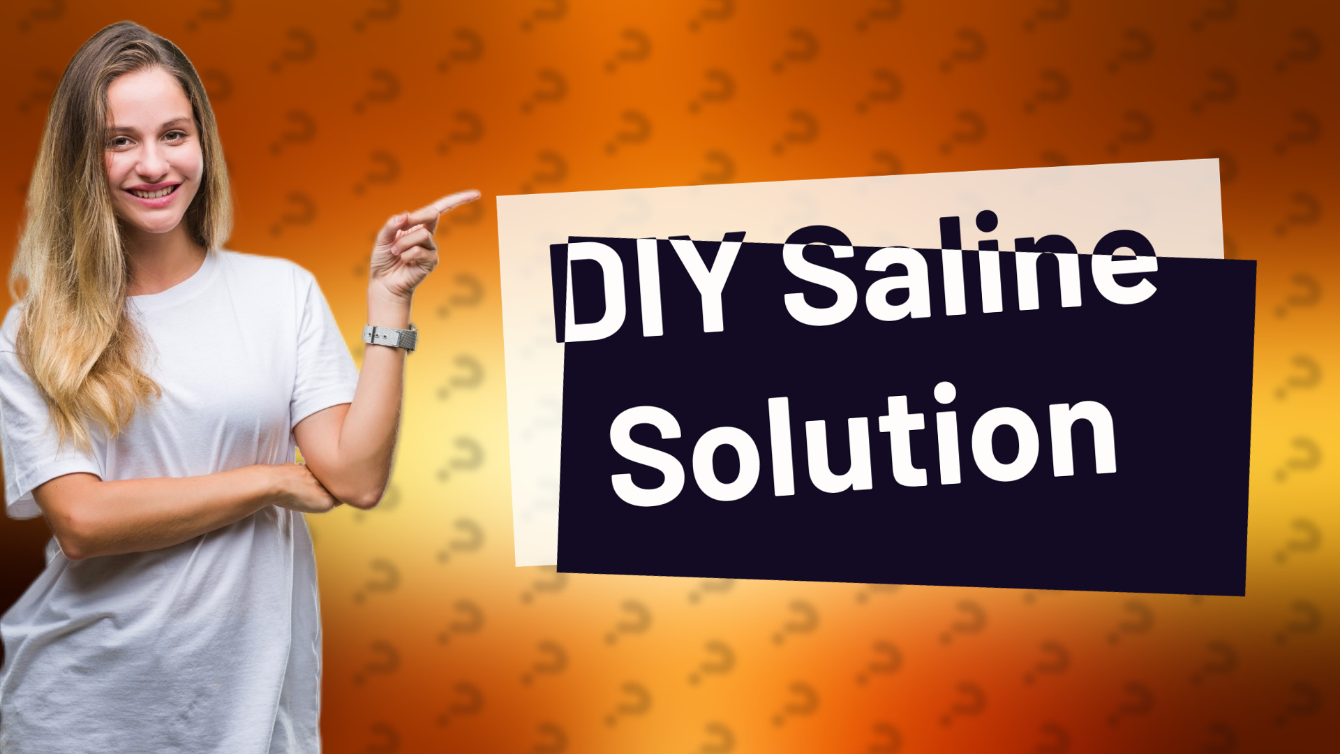 DIY Saline Solution