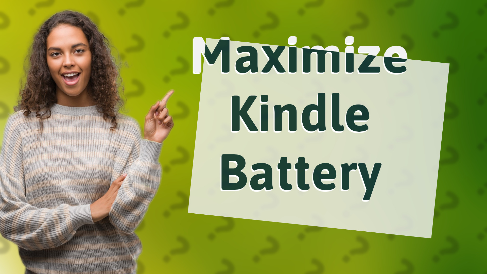 Maximize Kindle Battery