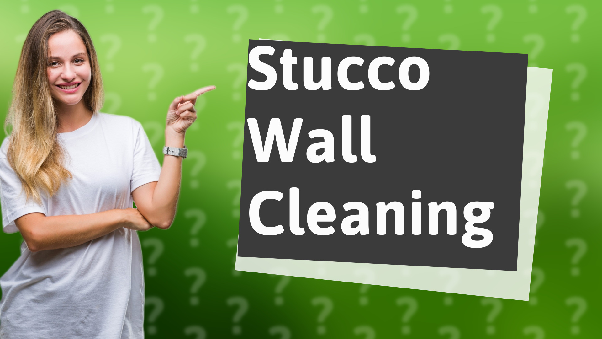 Stucco Wall Cleaning