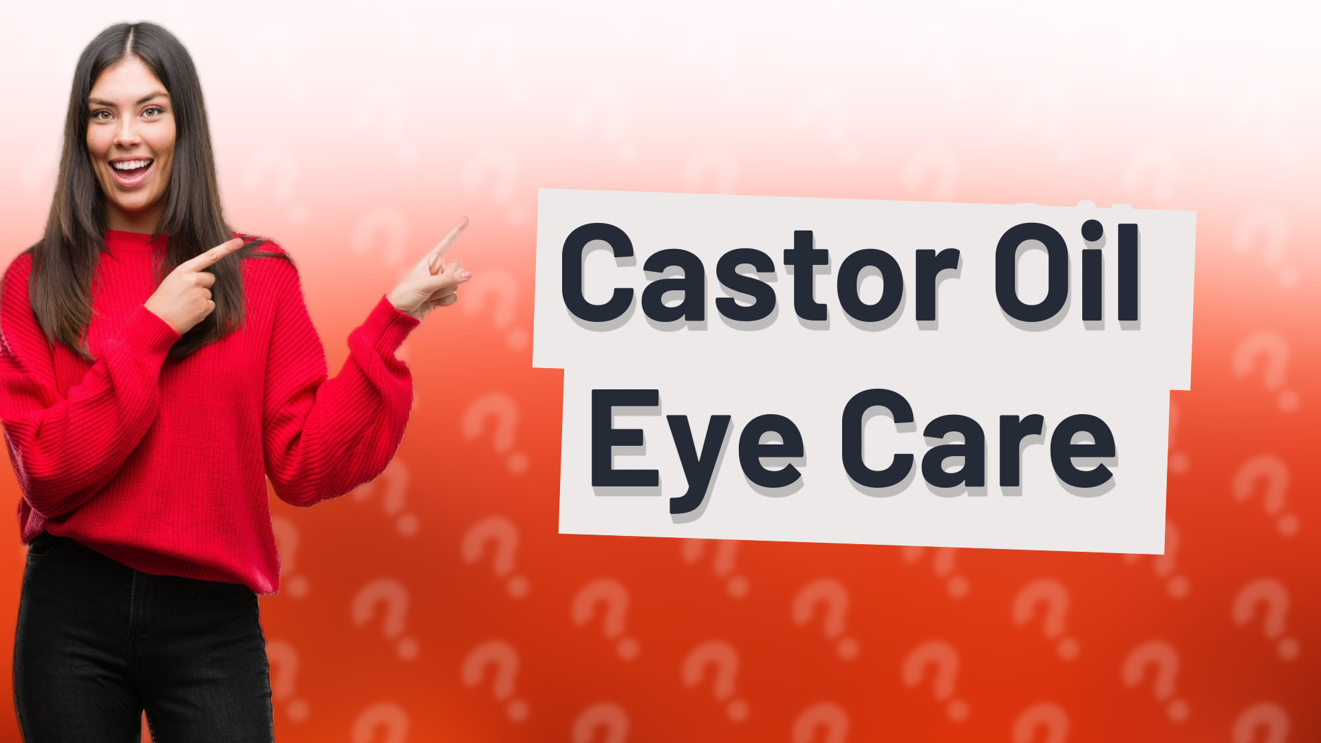 Castor Oil Eye Care