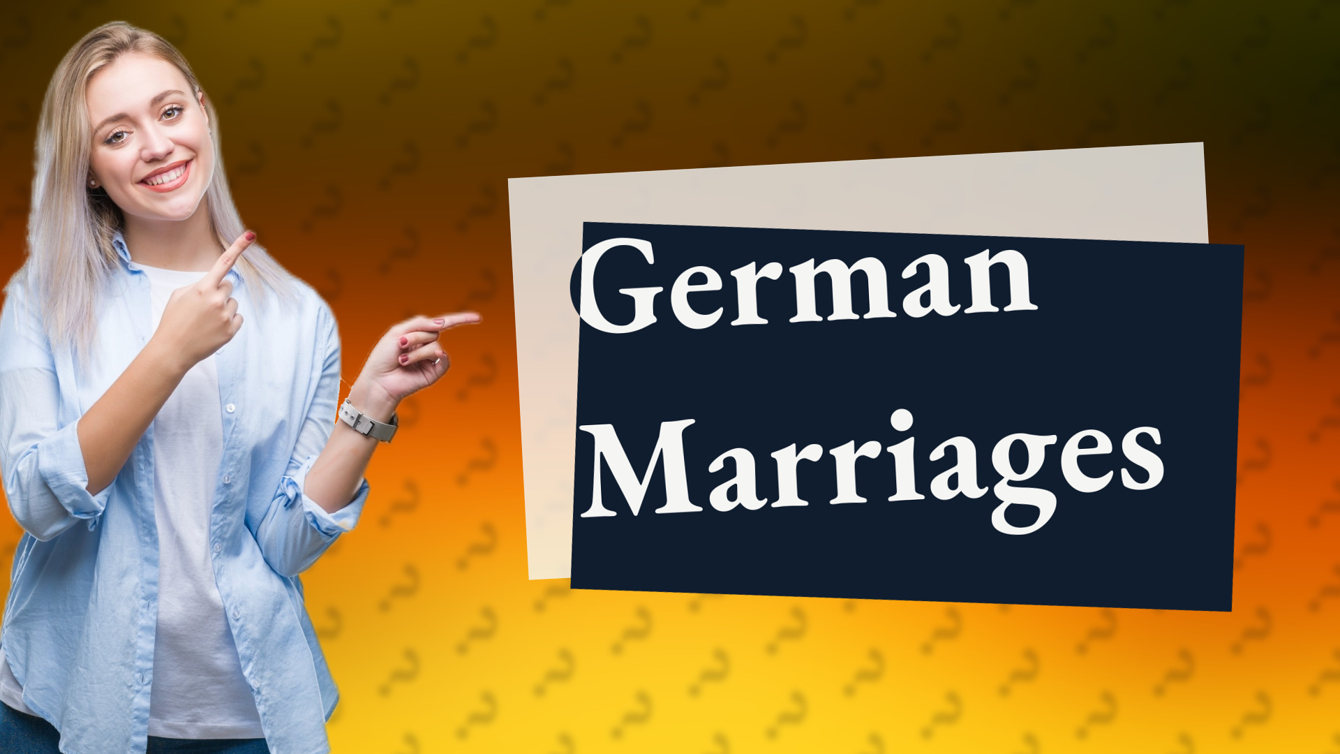 German Marriages
