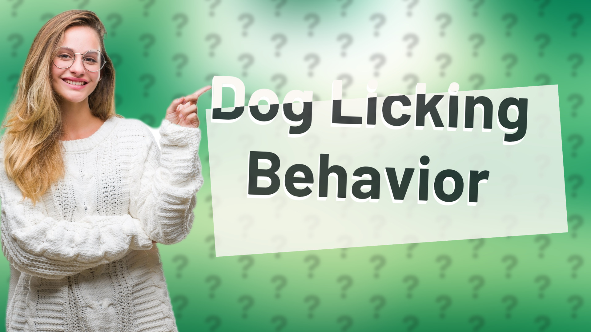 Dog Licking Behavior