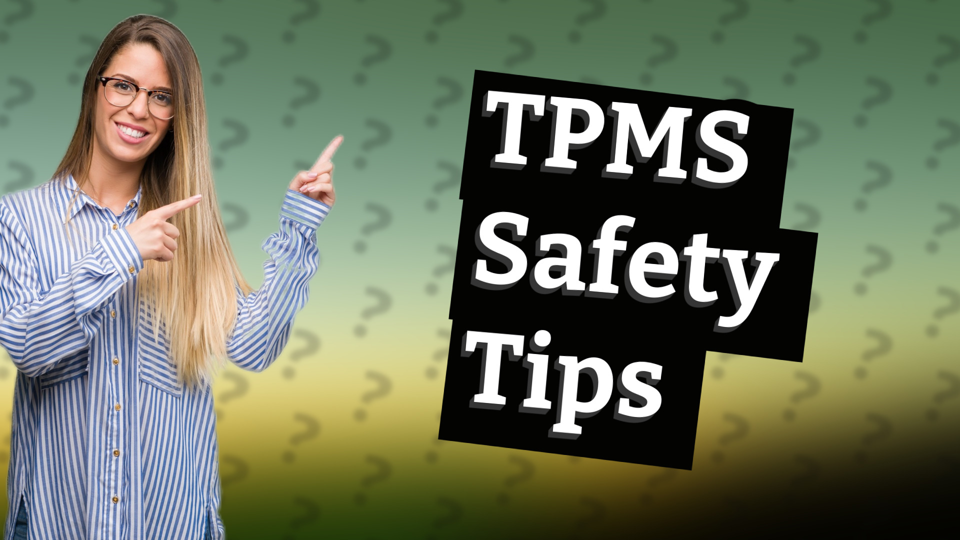 TPMS Safety Tips