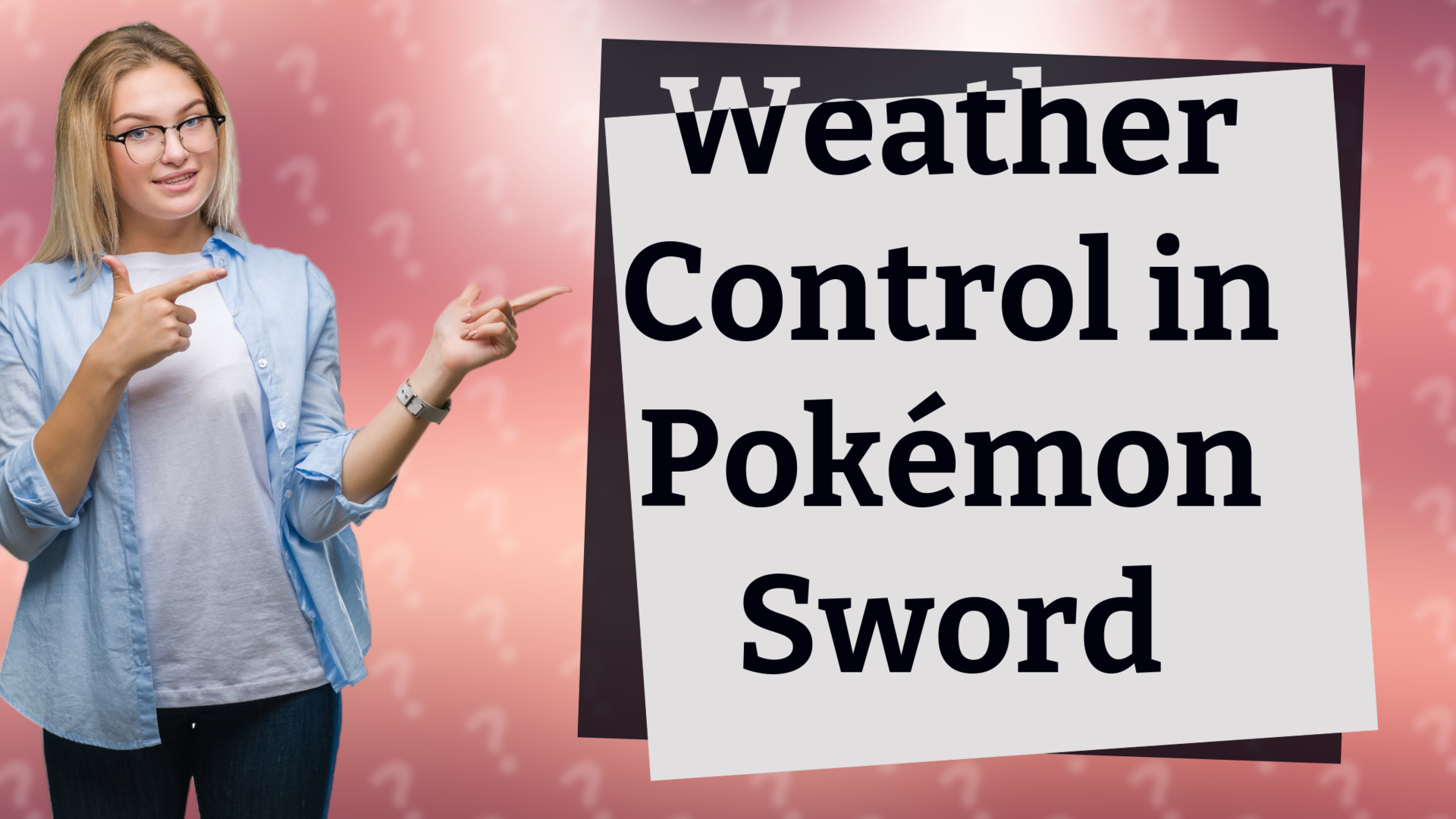 Weather Control in Pokémon Sword