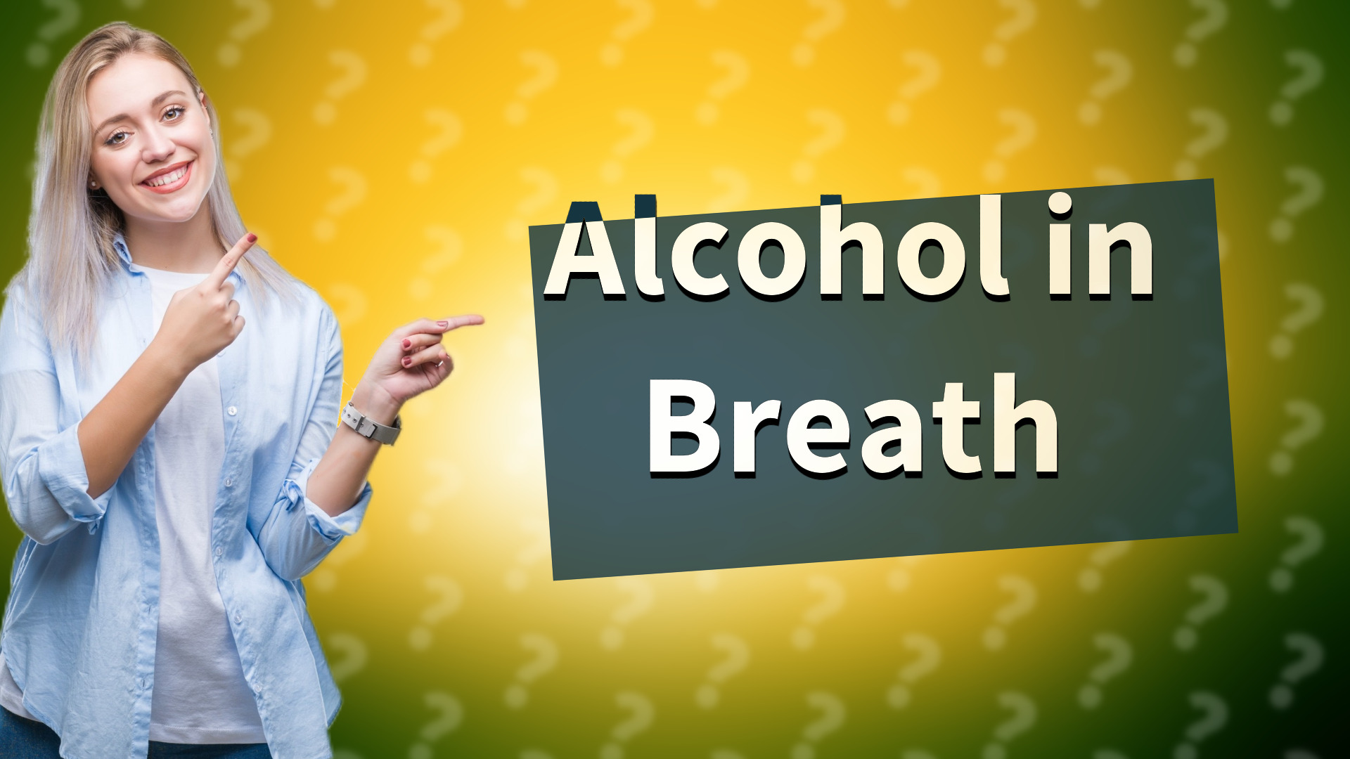 Alcohol in Breath